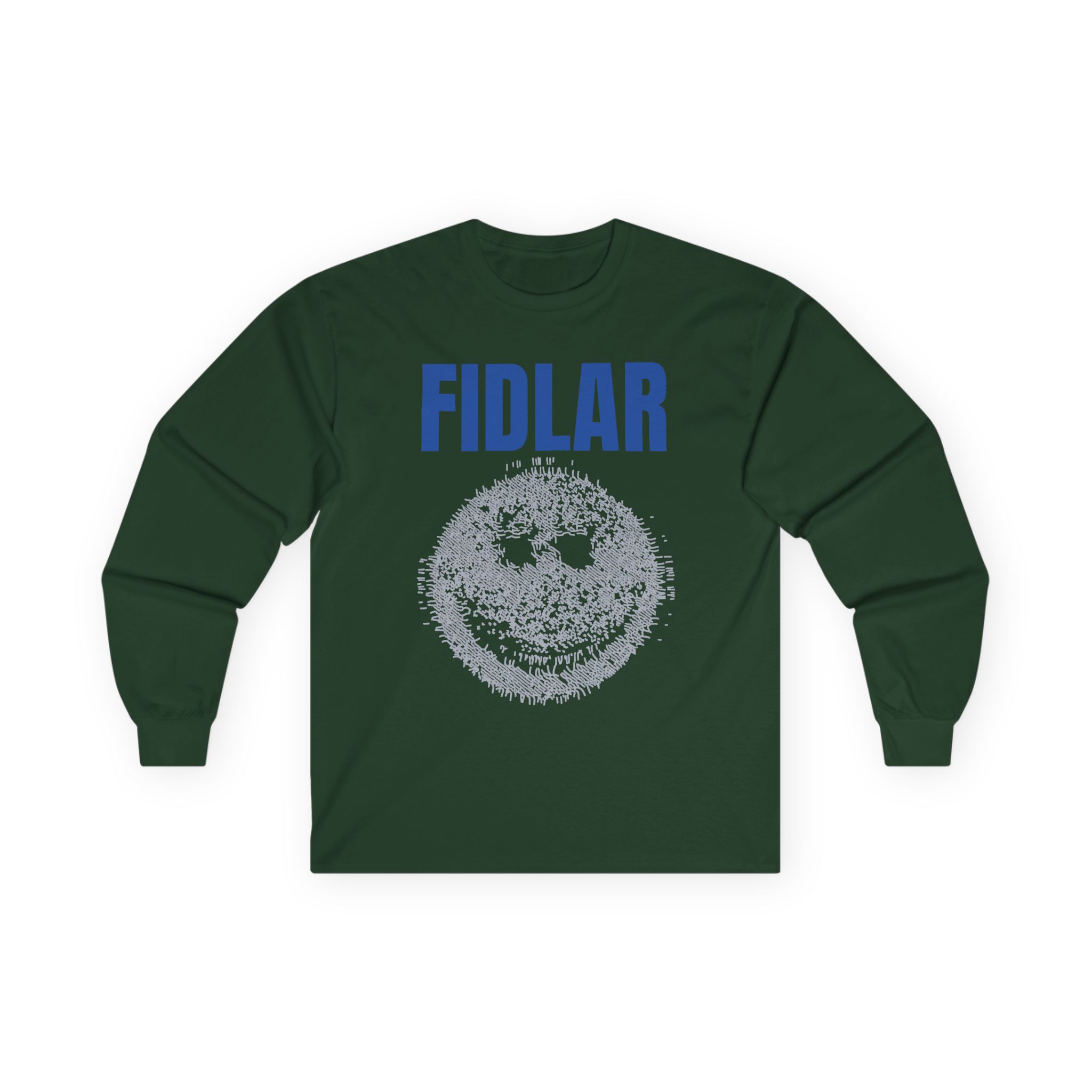 Fidlar Big Smiley Unisex Ultra Cotton Long Sleeve Tee