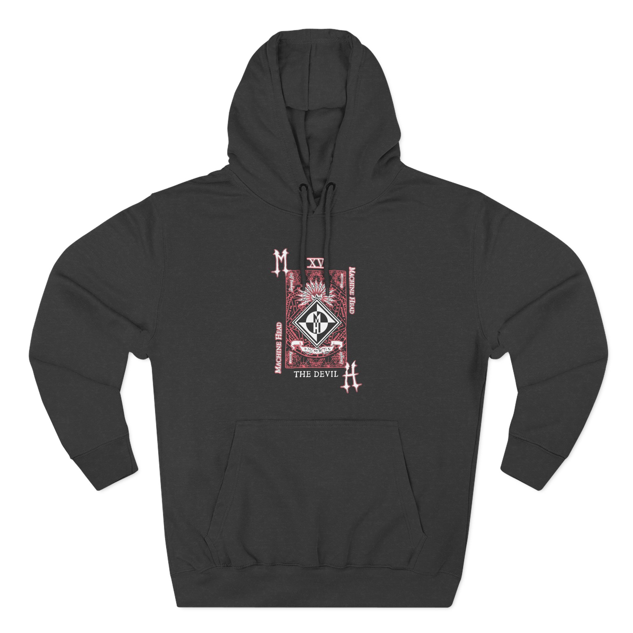 Machine Head the Devil Three-Panel Fleece Hoodie