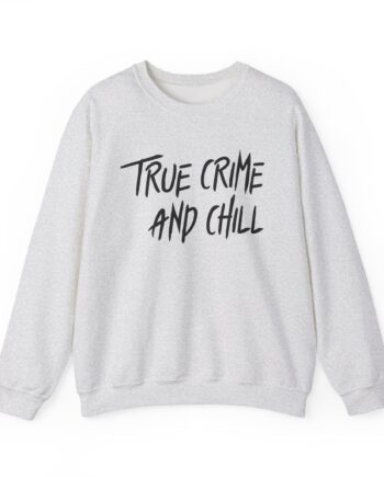 Kendall Rae True Crime and Chill Unisex Heavy Blend™ Crewneck Sweatshirt