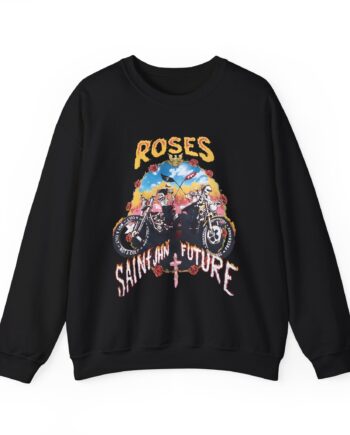 Saint Jhn Not a Cult X Freebandz Roses Unisex Heavy Blend™ Crewneck Sweatshirt