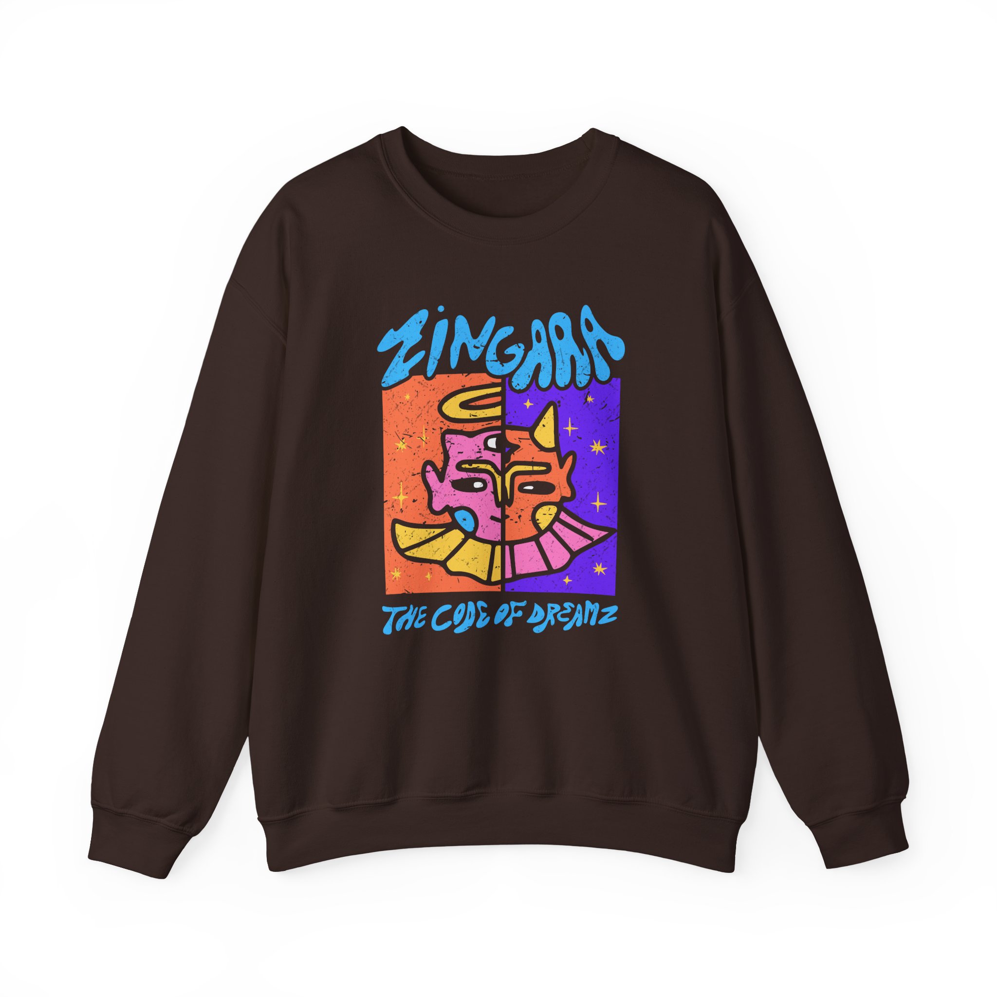 Zingara Good and Evil Unisex Heavy Blendâ„¢ Crewneck Sweatshirt