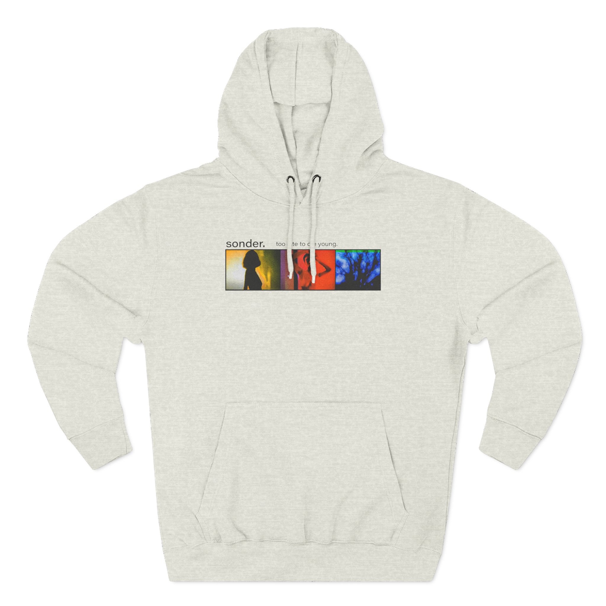 Sonder Three-Panel Fleece Hoodie