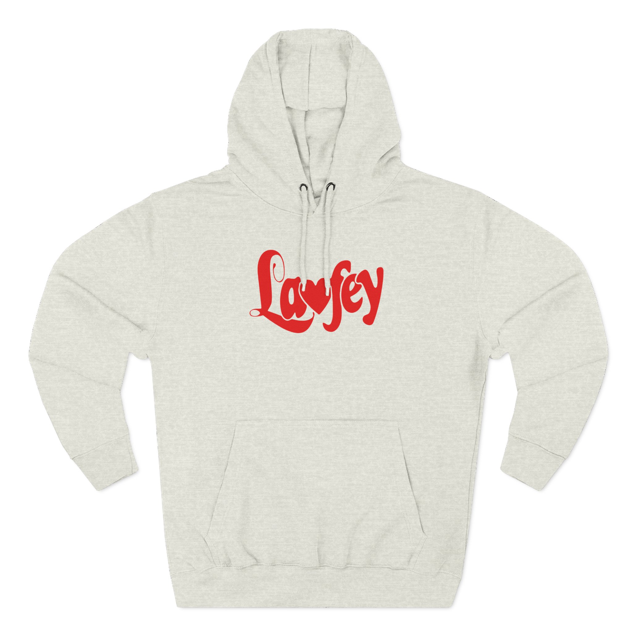 Laufey Valentine Three-Panel Fleece Hoodie