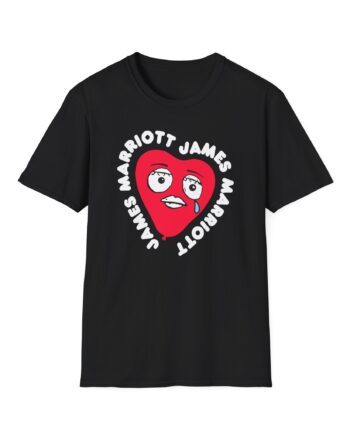 James Marriott Are We There Yet Heart Unisex Softstyle T-Shirt