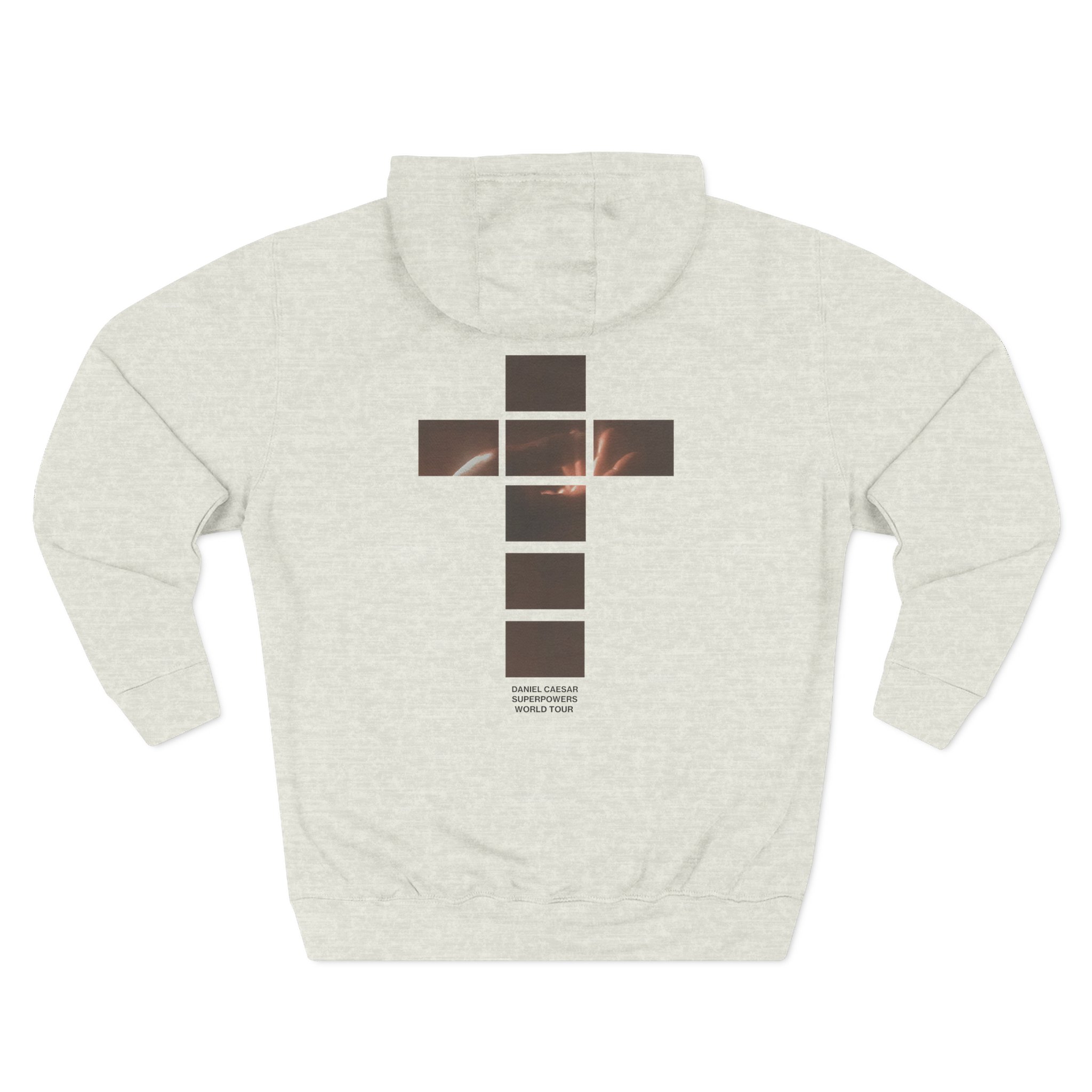 Daniel Caesar Superpowers World Tour Three-Panel Fleece Hoodie