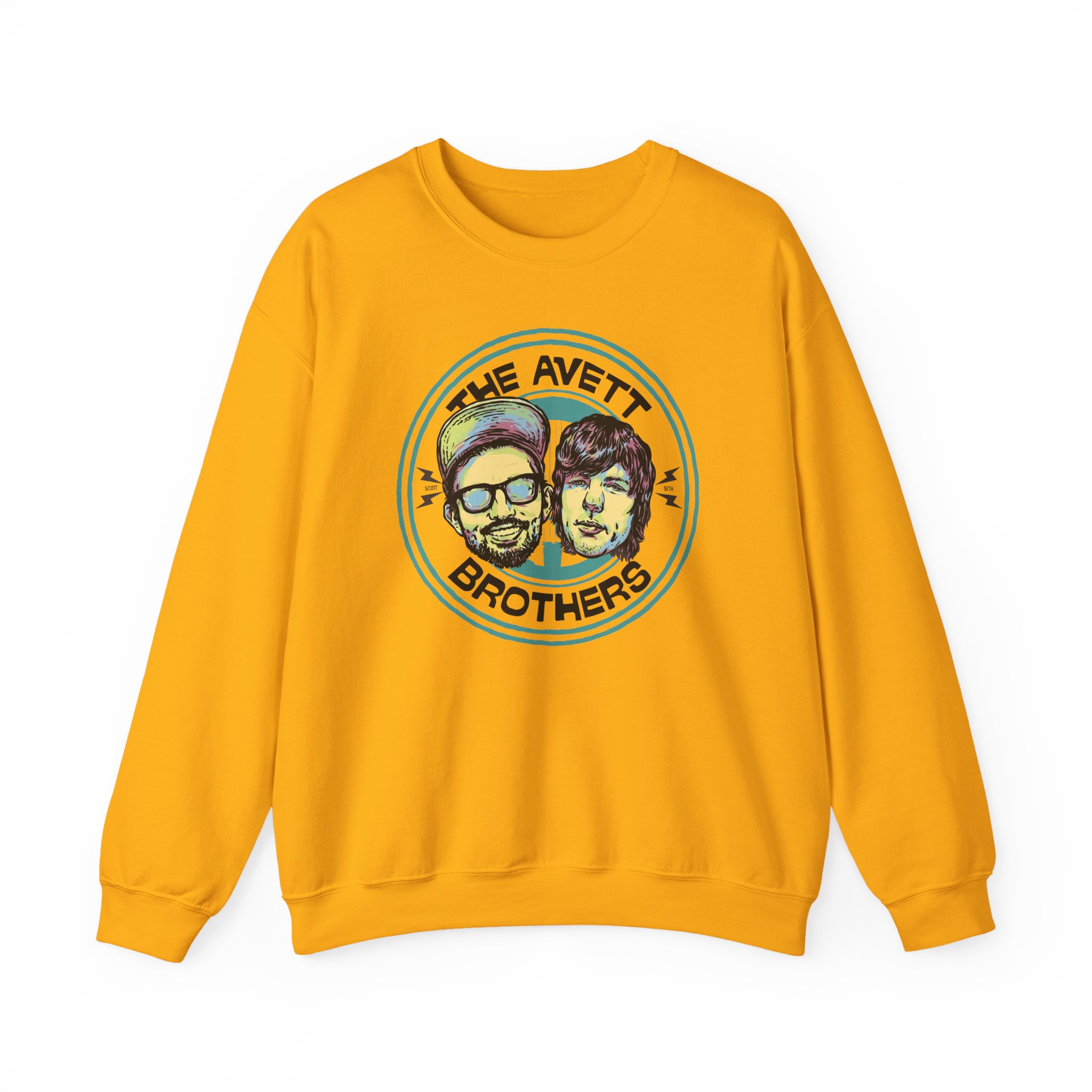 Avett Brothers Kid's Home Tour Unisex Heavy Blendâ„¢ Crewneck Sweatshirt