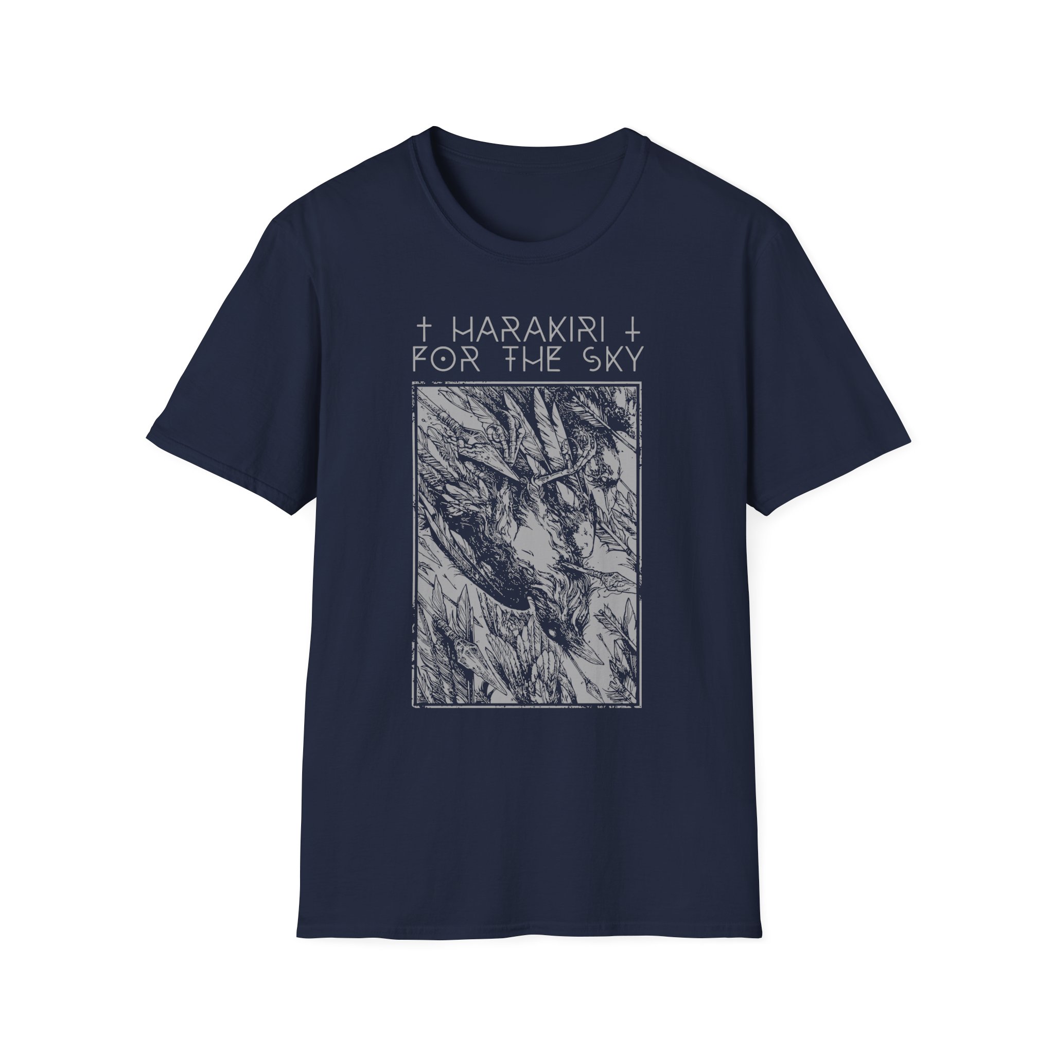 Harakiri for the Sky Falling Birds Unisex Softstyle T-Shirt