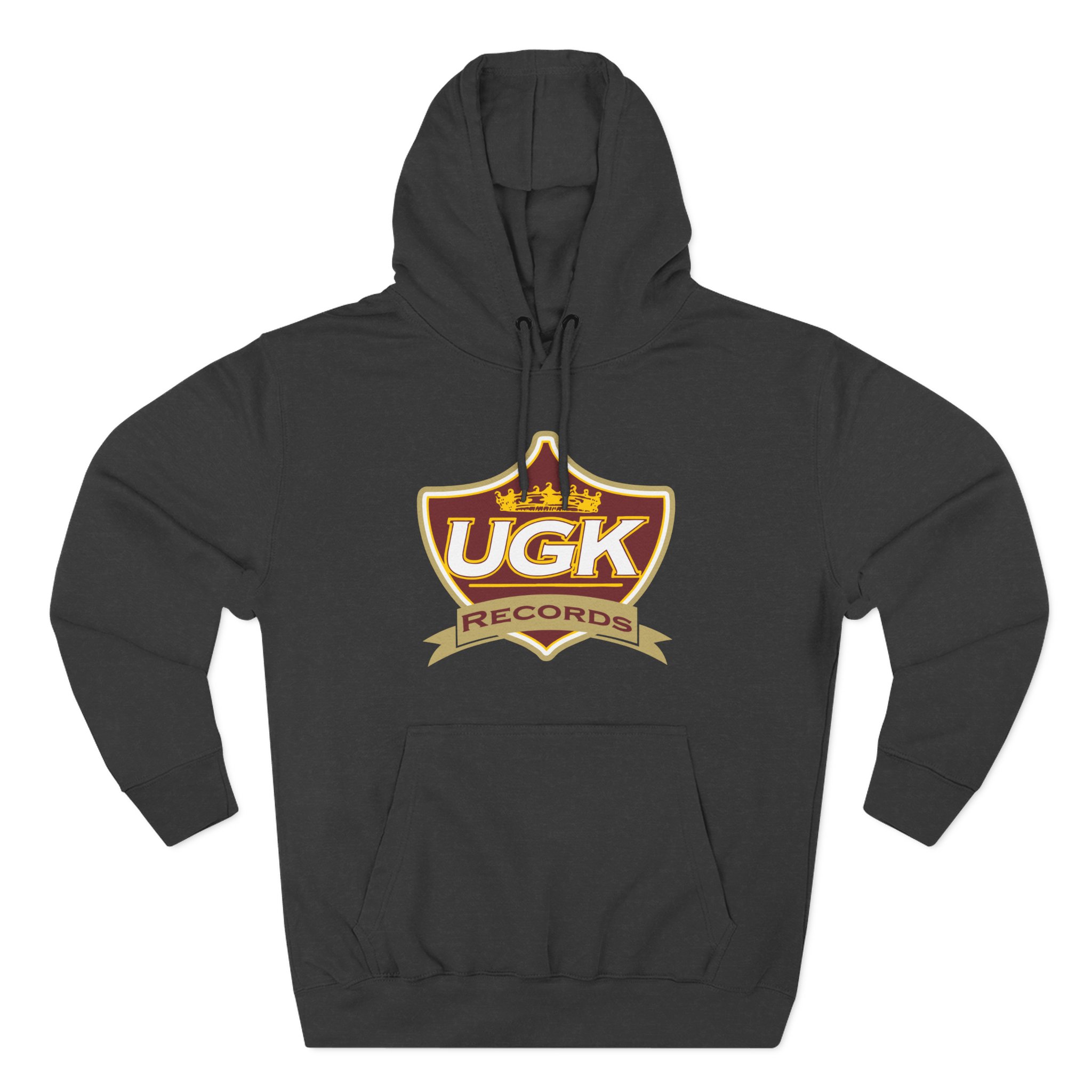 UGK Records Three-Panel Fleece Hoodie