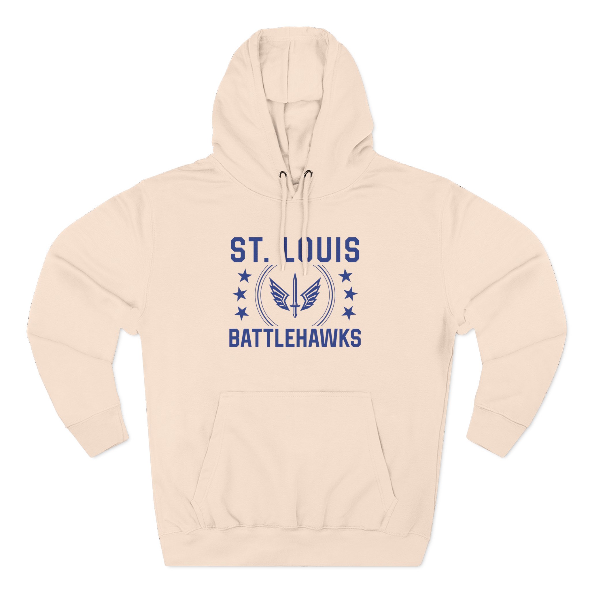 St. Louis Battlehawks Sportiqe Comfy Three-Panel Fleece Hoodie