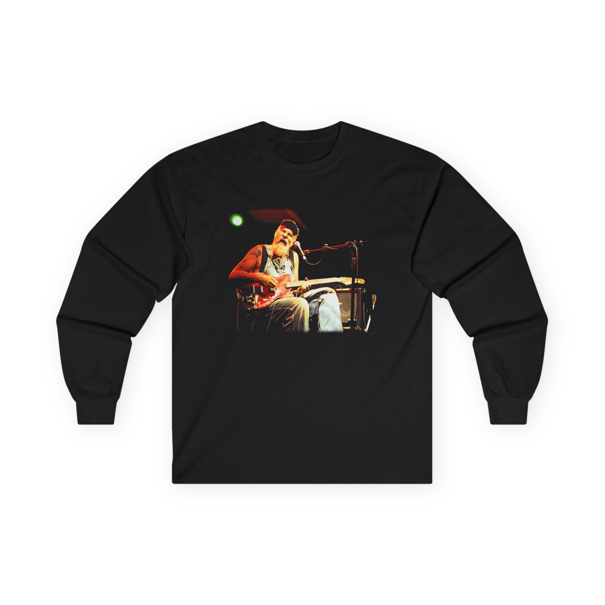 Seasick Steve Unisex Ultra Cotton Long Sleeve Tee