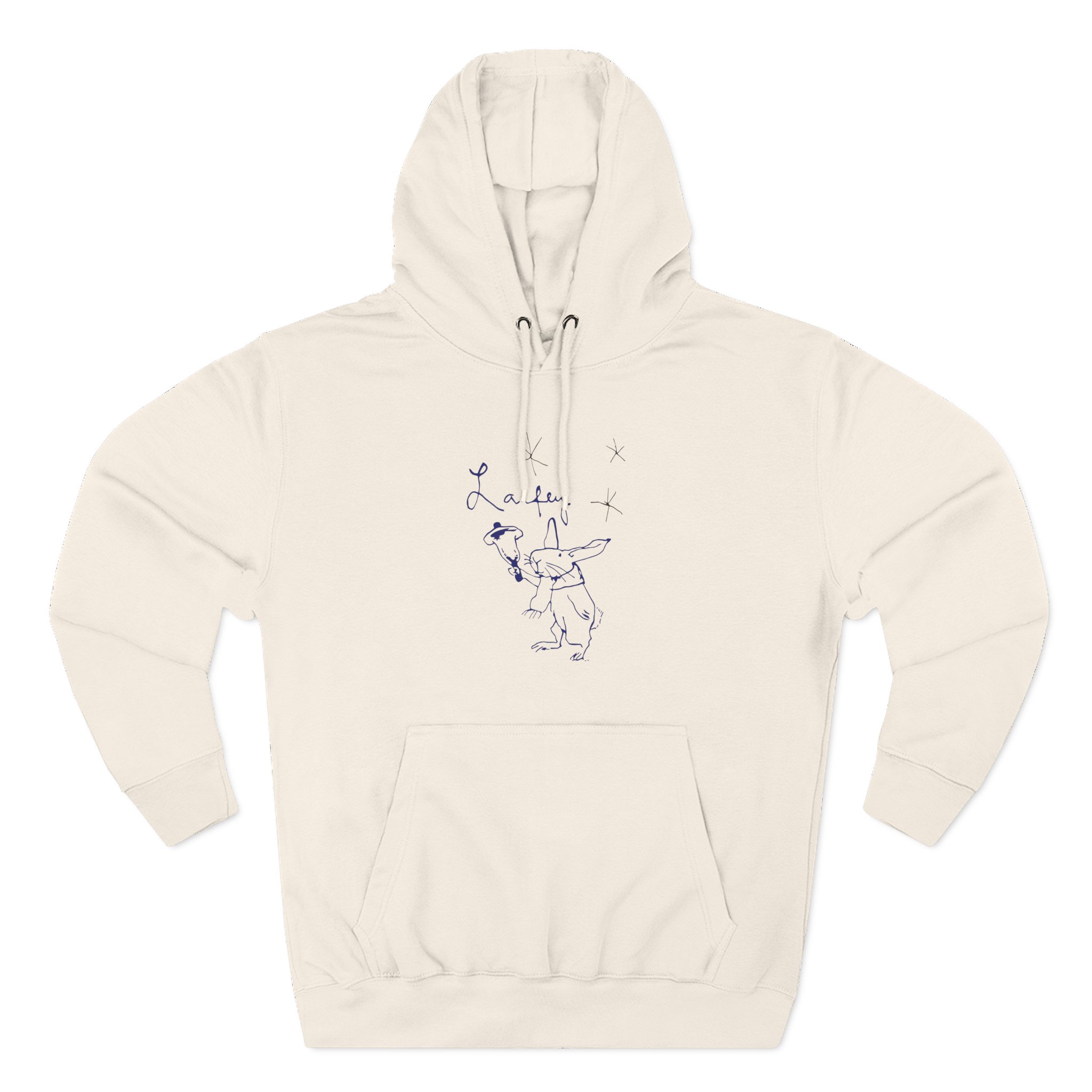 Laufey Three-Panel Fleece Hoodie