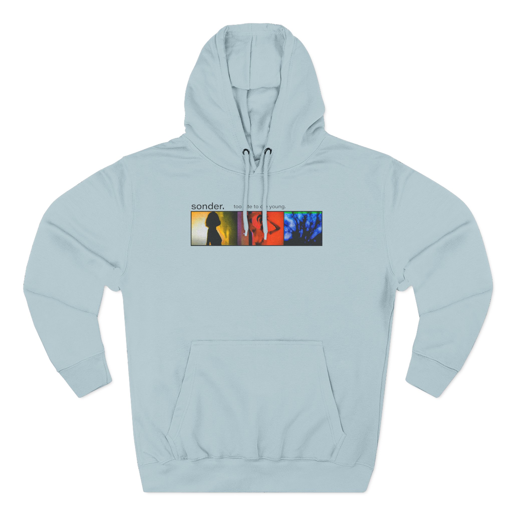 Sonder Three-Panel Fleece Hoodie