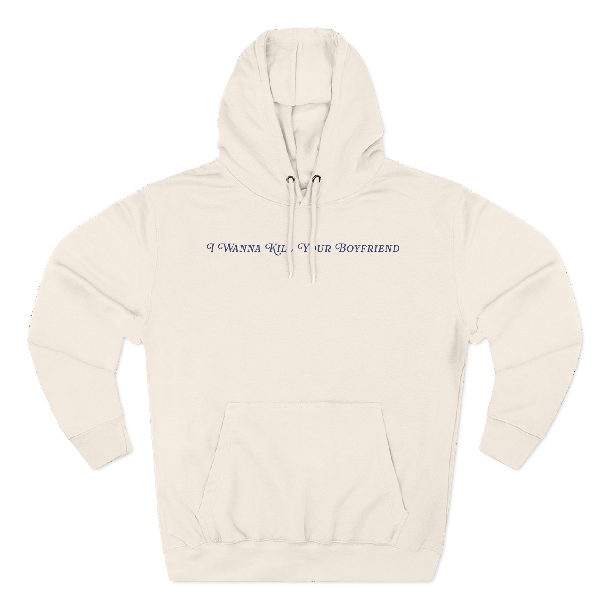 Binchtopia I Wanna Kill Your Boyfriend Baby Three-Panel Fleece Hoodie