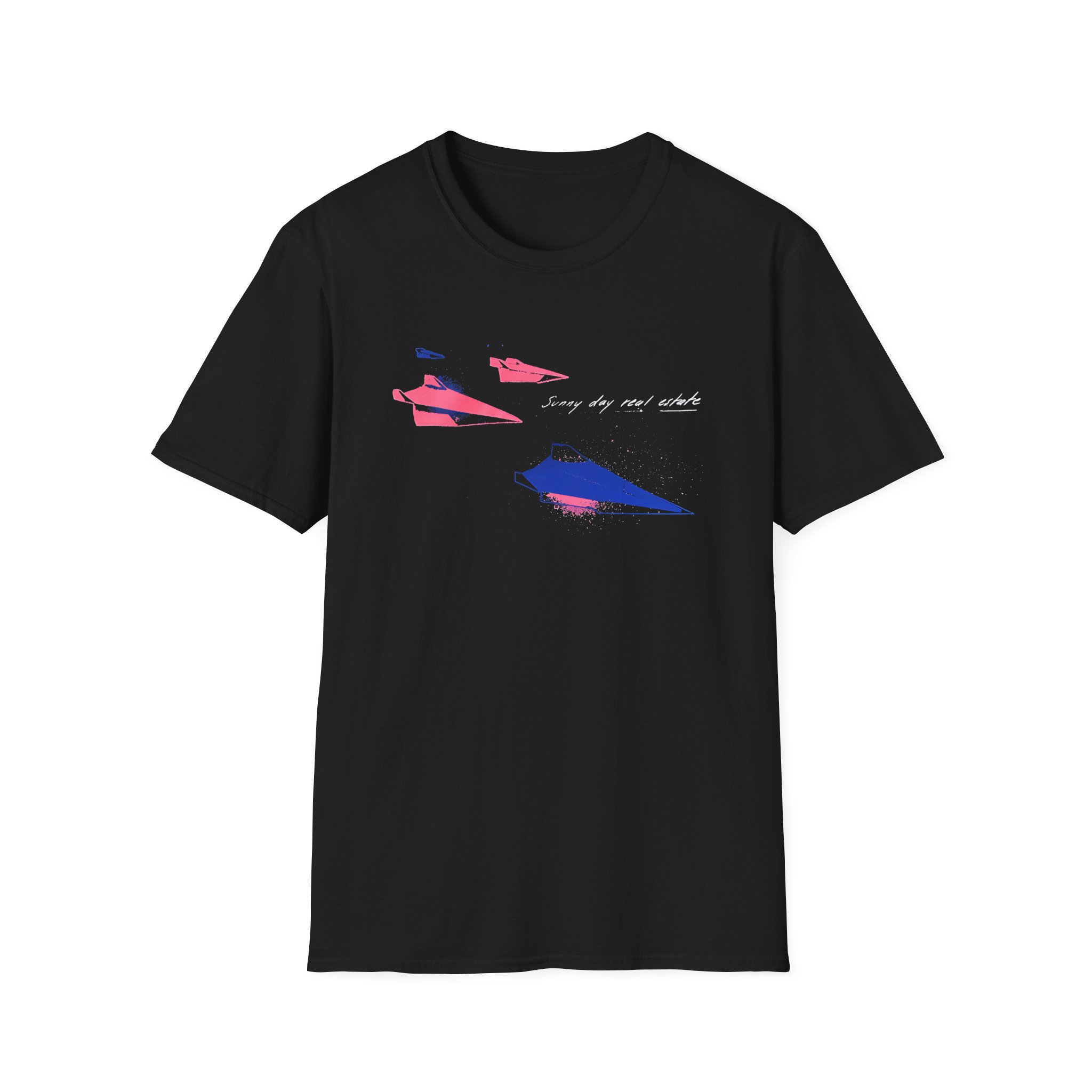 Sunny Day Real Estate 2023 Paper Planes Tour Unisex Softstyle T-Shirt