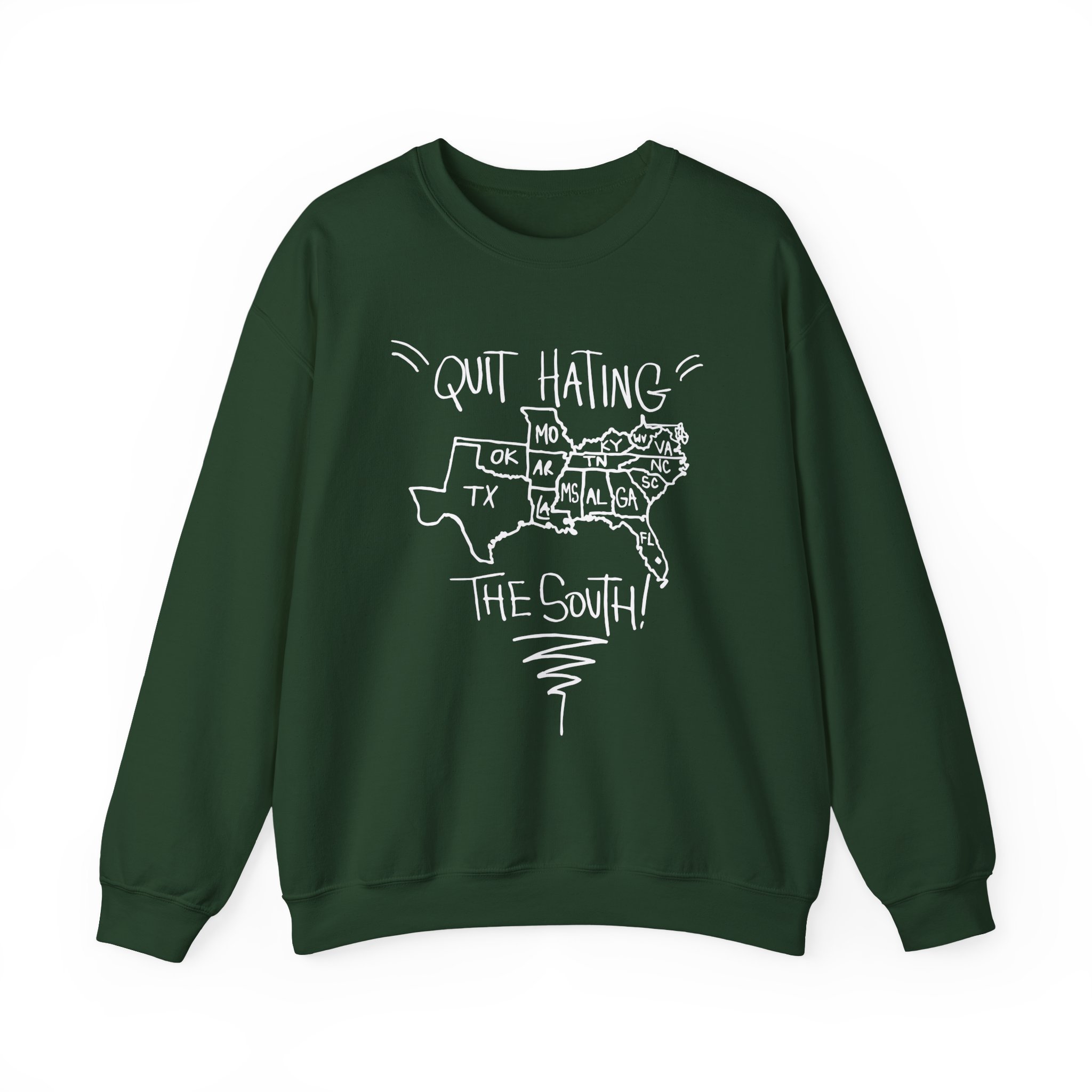 UGK Quit Hating The South Unisex Heavy Blendâ„¢ Crewneck Sweatshirt