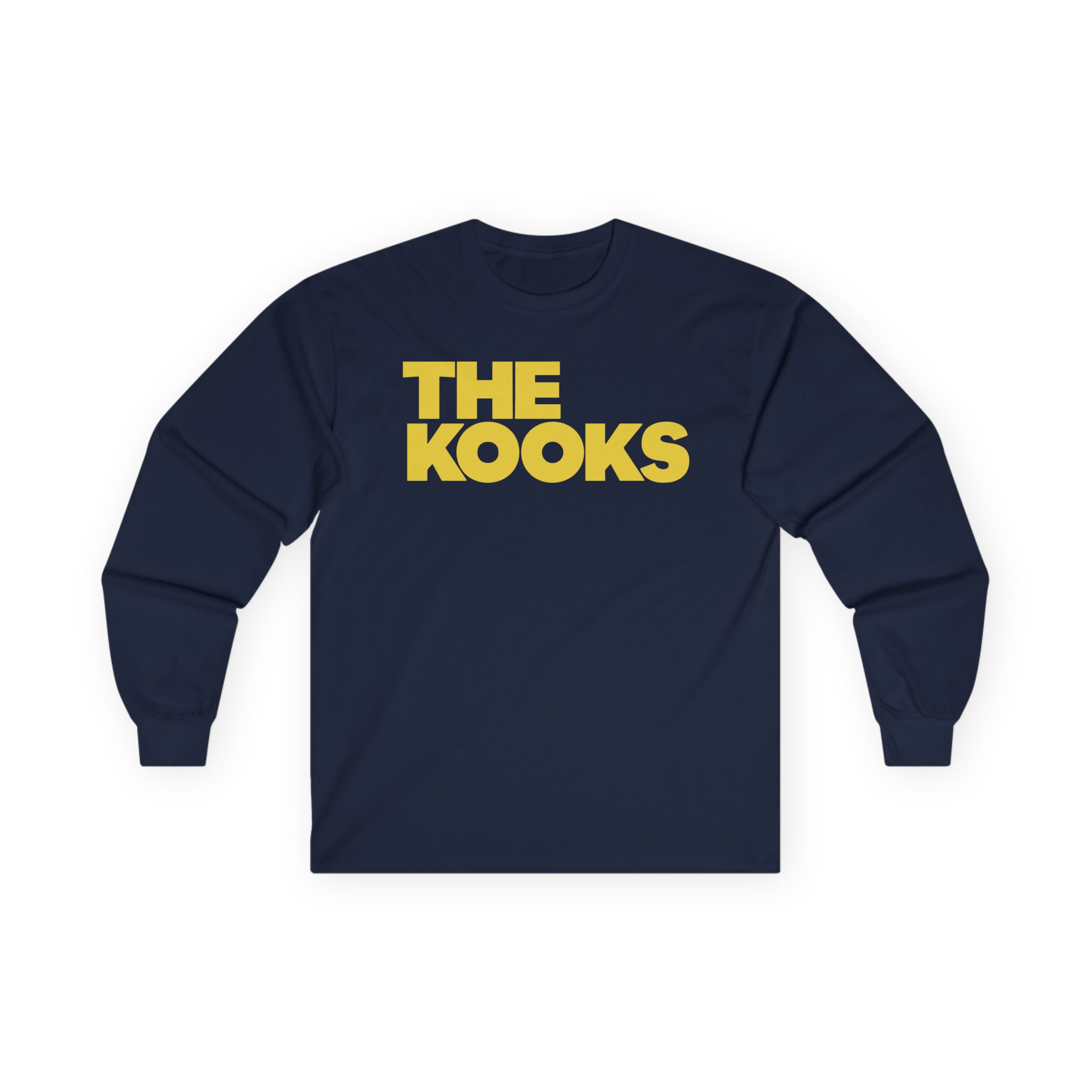 The Kooks Logo Herren Unisex Ultra Cotton Long Sleeve Tee