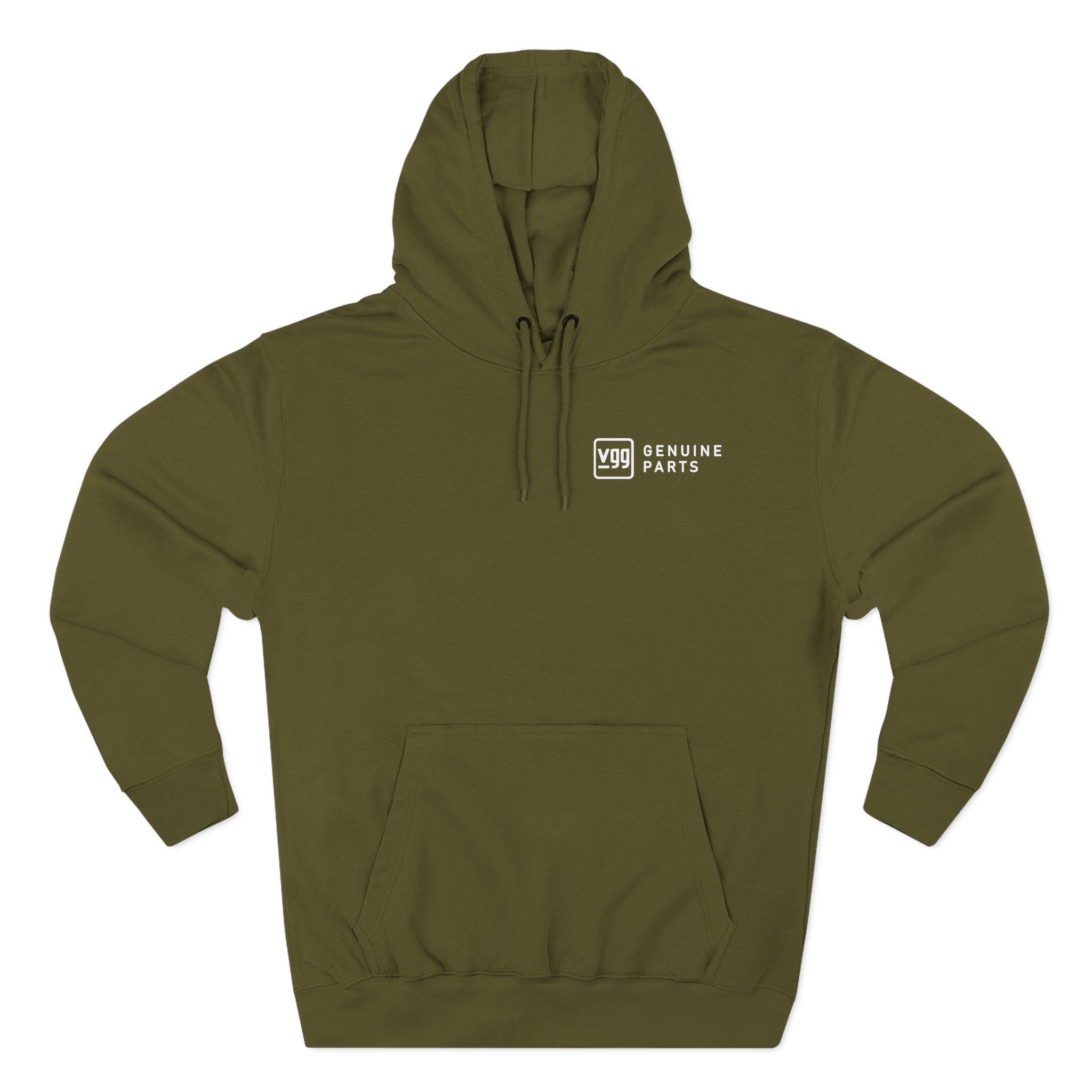 Vicegripgarage Genuine Parts Three-Panel Fleece Hoodie