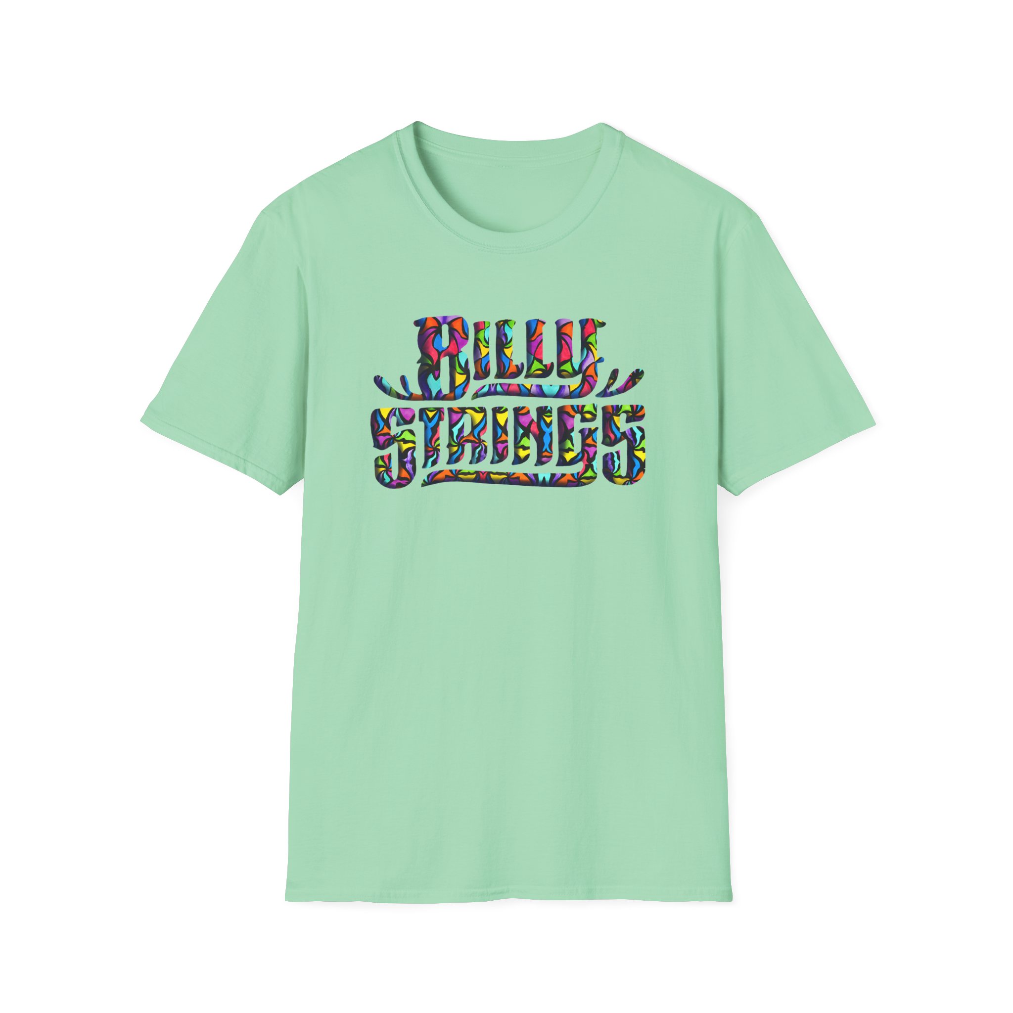 Billy Strings Colorful Classic Logo Unisex Softstyle T-Shirt