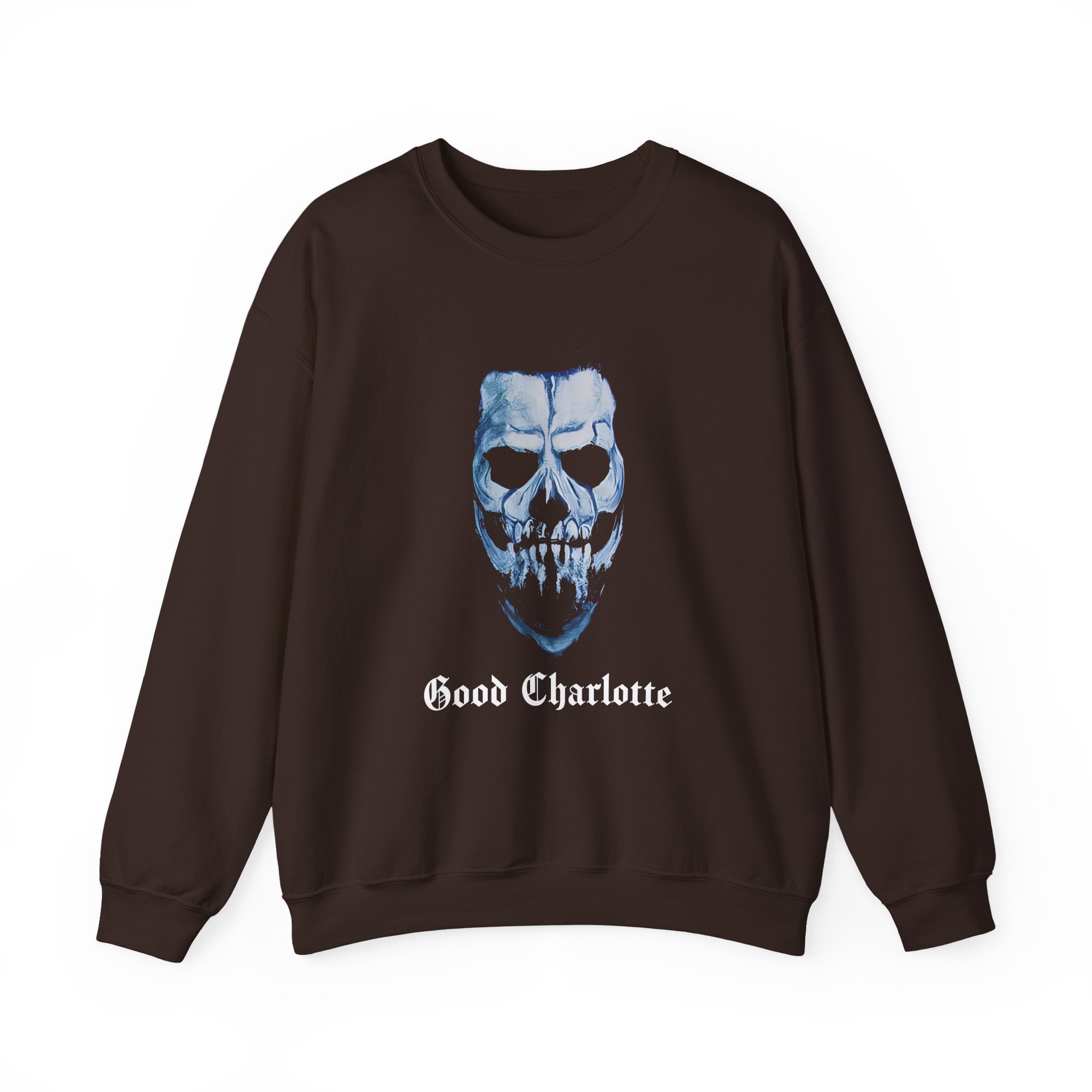 Good Charlotte Glow Skull Unisex Heavy Blendâ„¢ Crewneck Sweatshirt