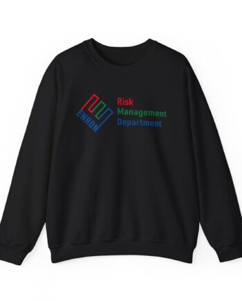 Atrioc Enron Risk Management Department Unisex Heavy Blend™ Crewneck Sweatshirt