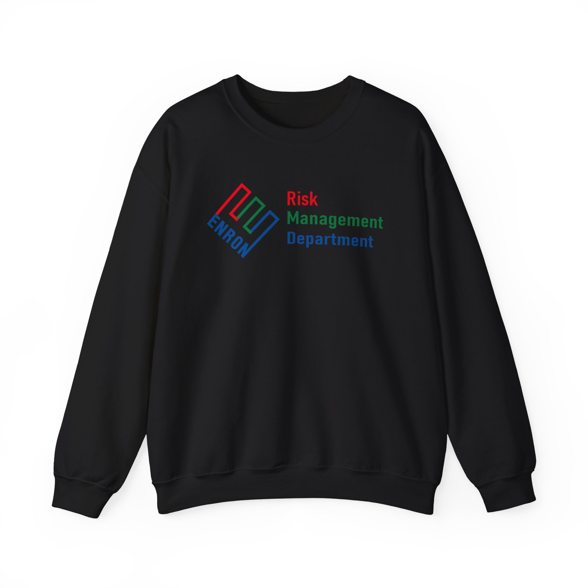 Atrioc Enron Risk Management Department Unisex Heavy Blendâ„¢ Crewneck Sweatshirt