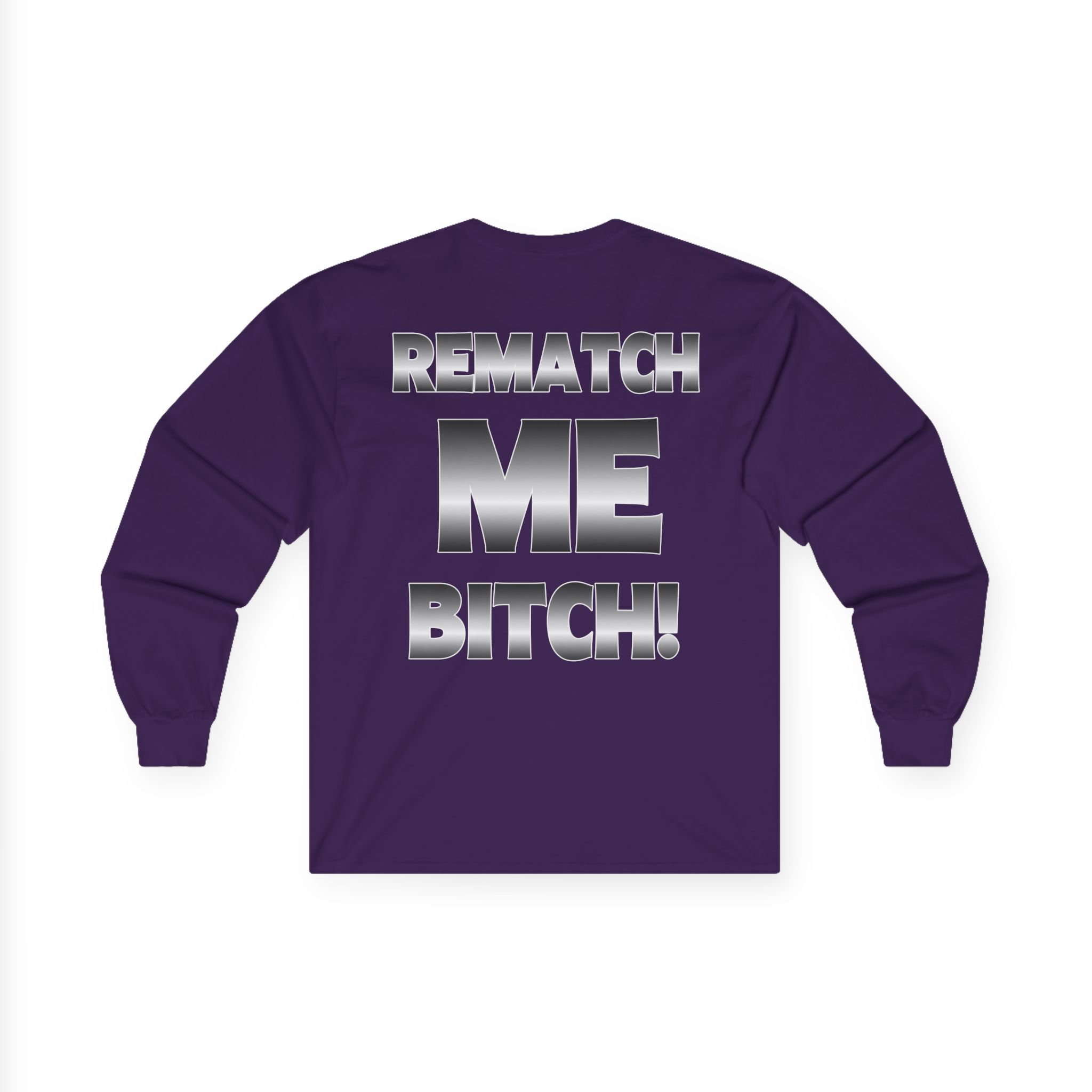 Ryan Garcia Tank’s 1 Fan Rematch Me Bitch Unisex Ultra Cotton Long Sleeve Tee