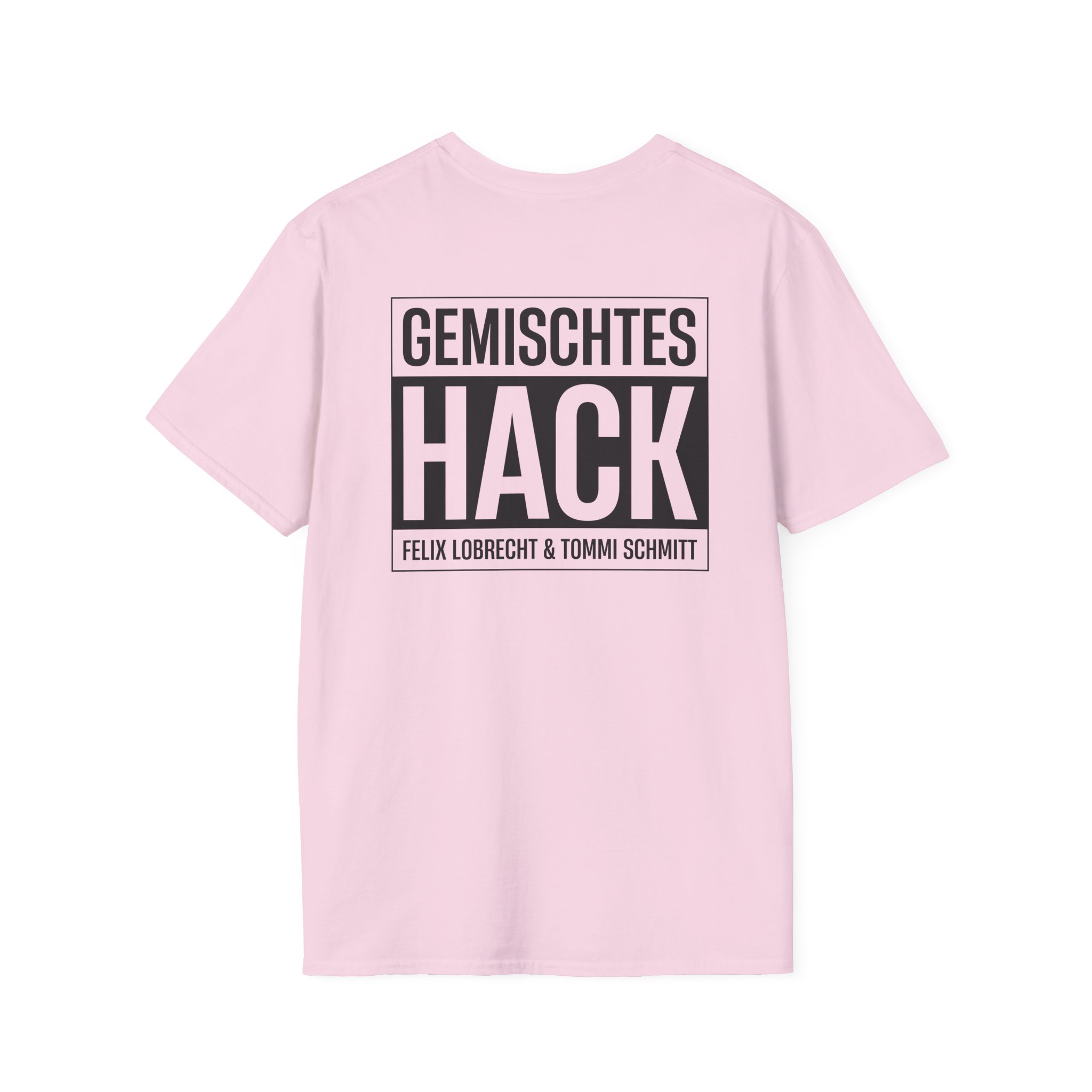 Gemischtes Hack Logo Unisex Softstyle T-Shirt