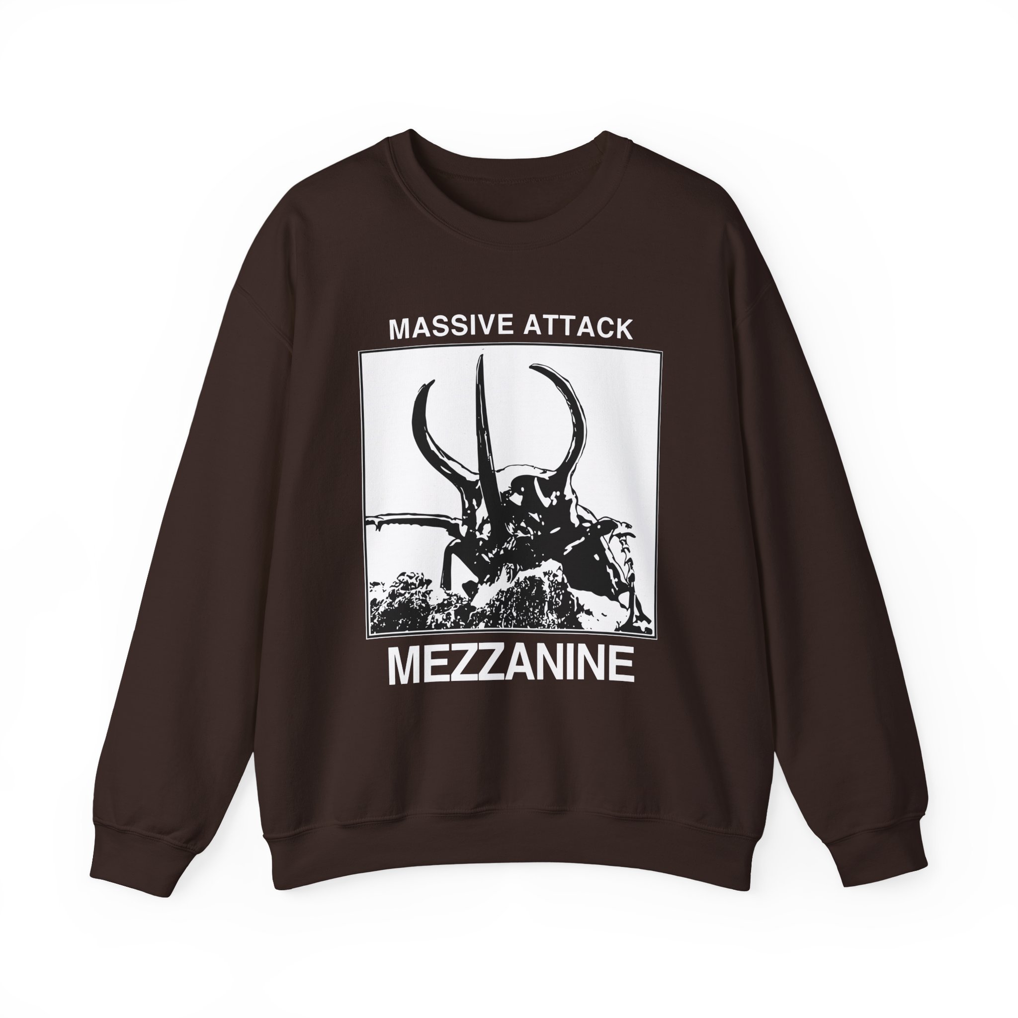 Massive Attack Mezzanine Unisex Heavy Blendâ„¢ Crewneck Sweatshirt