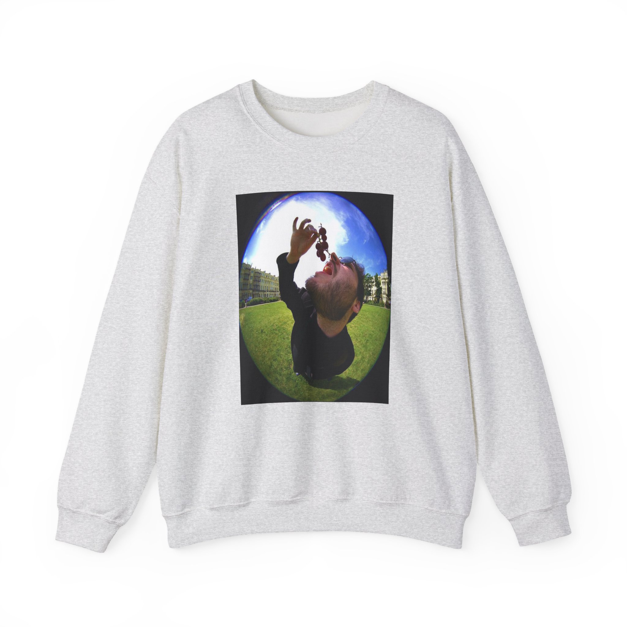 Grapes by James Marriott Unisex Heavy Blendâ„¢ Crewneck Sweatshirt