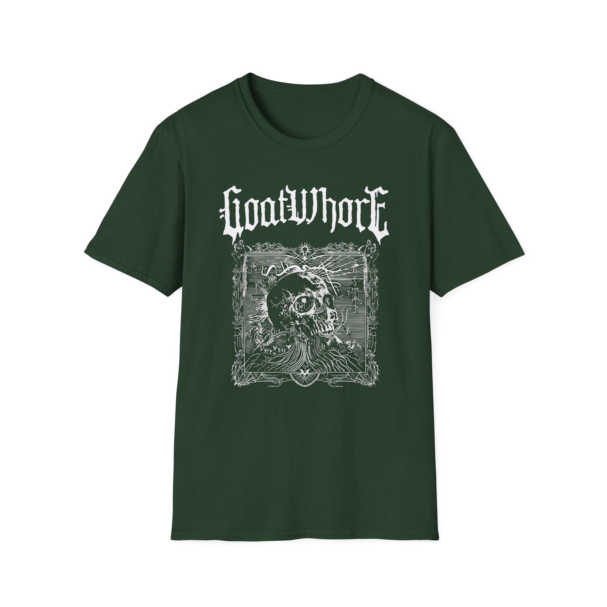 Goatwhore sigil Unisex Softstyle T-Shirt