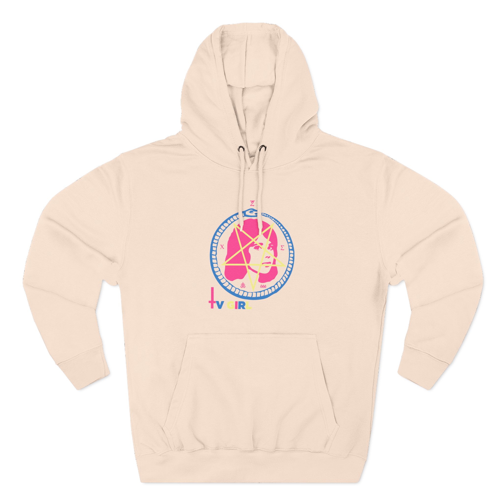 Tv Girl Three-Panel Fleece Hoodie