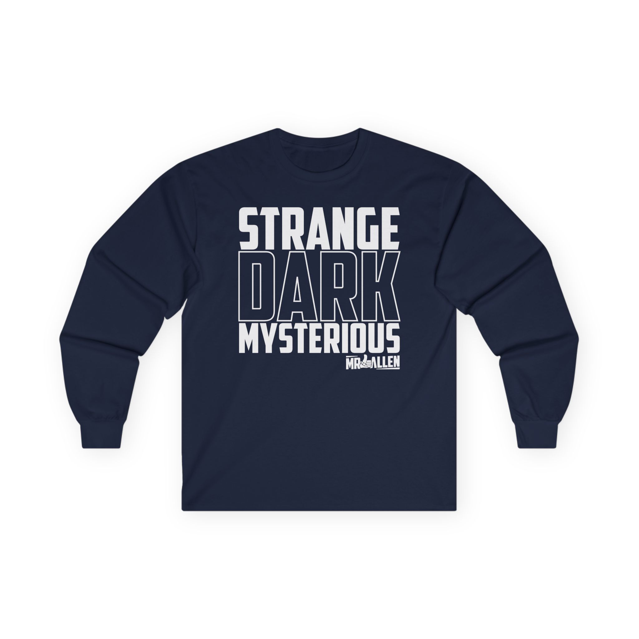 Mrballen Strange Dark Mysterious Unisex Ultra Cotton Long Sleeve Tee