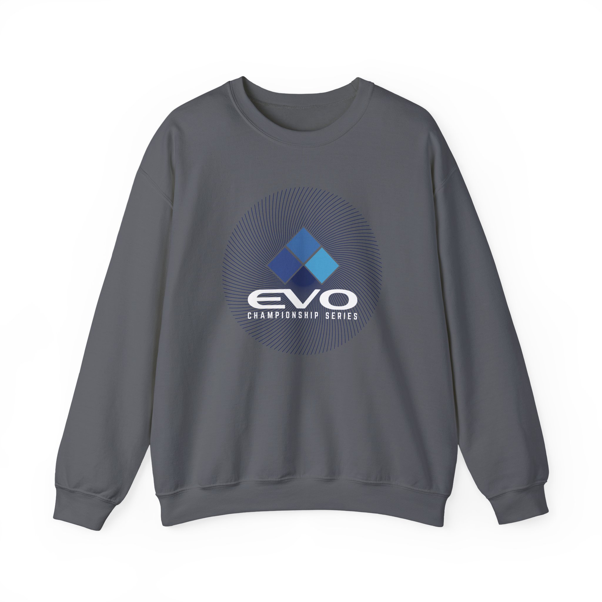 Evo Spiral Unisex Heavy Blendâ„¢ Crewneck Sweatshirt