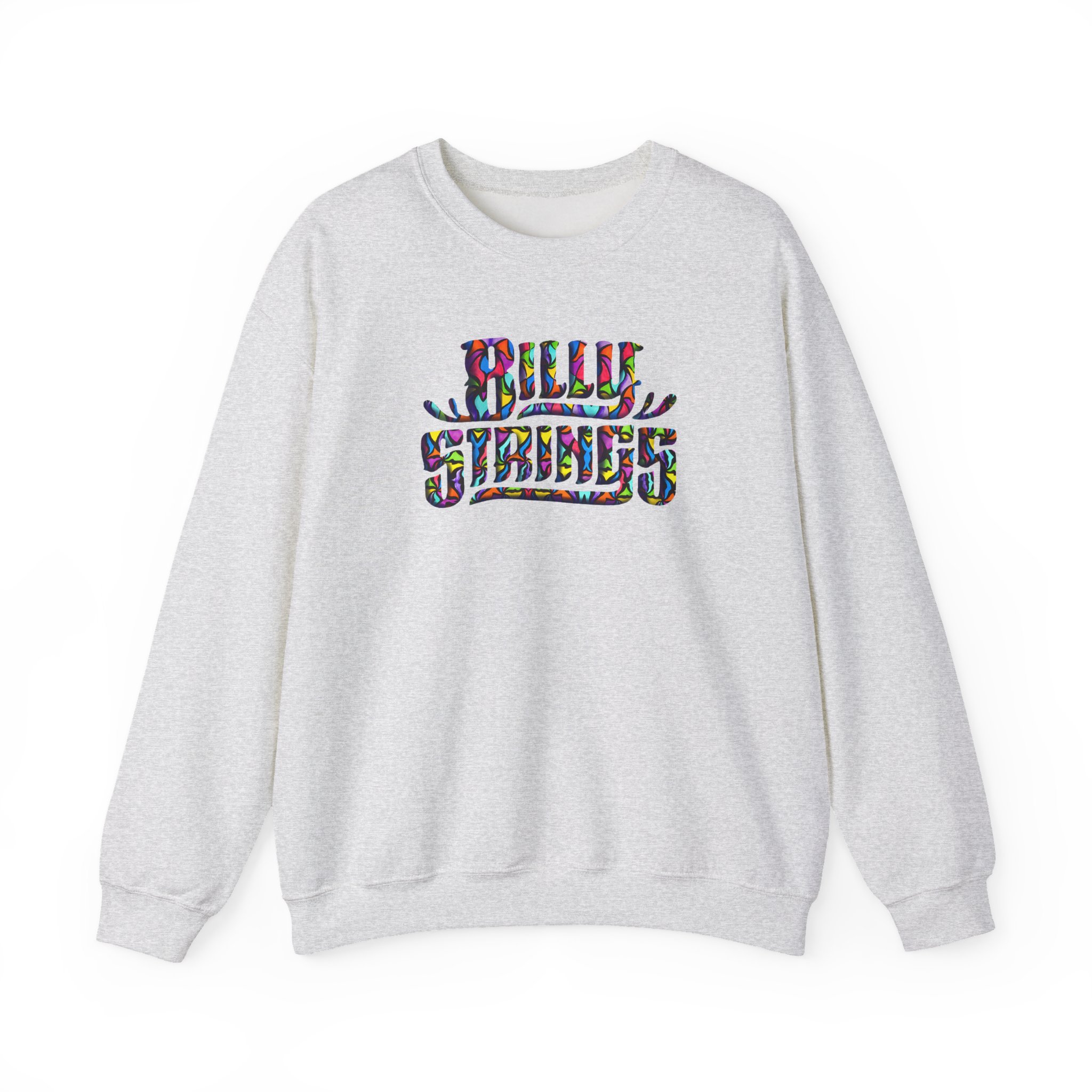 Billy Strings Colorful Classic Logo Unisex Heavy Blendâ„¢ Crewneck Sweatshirt
