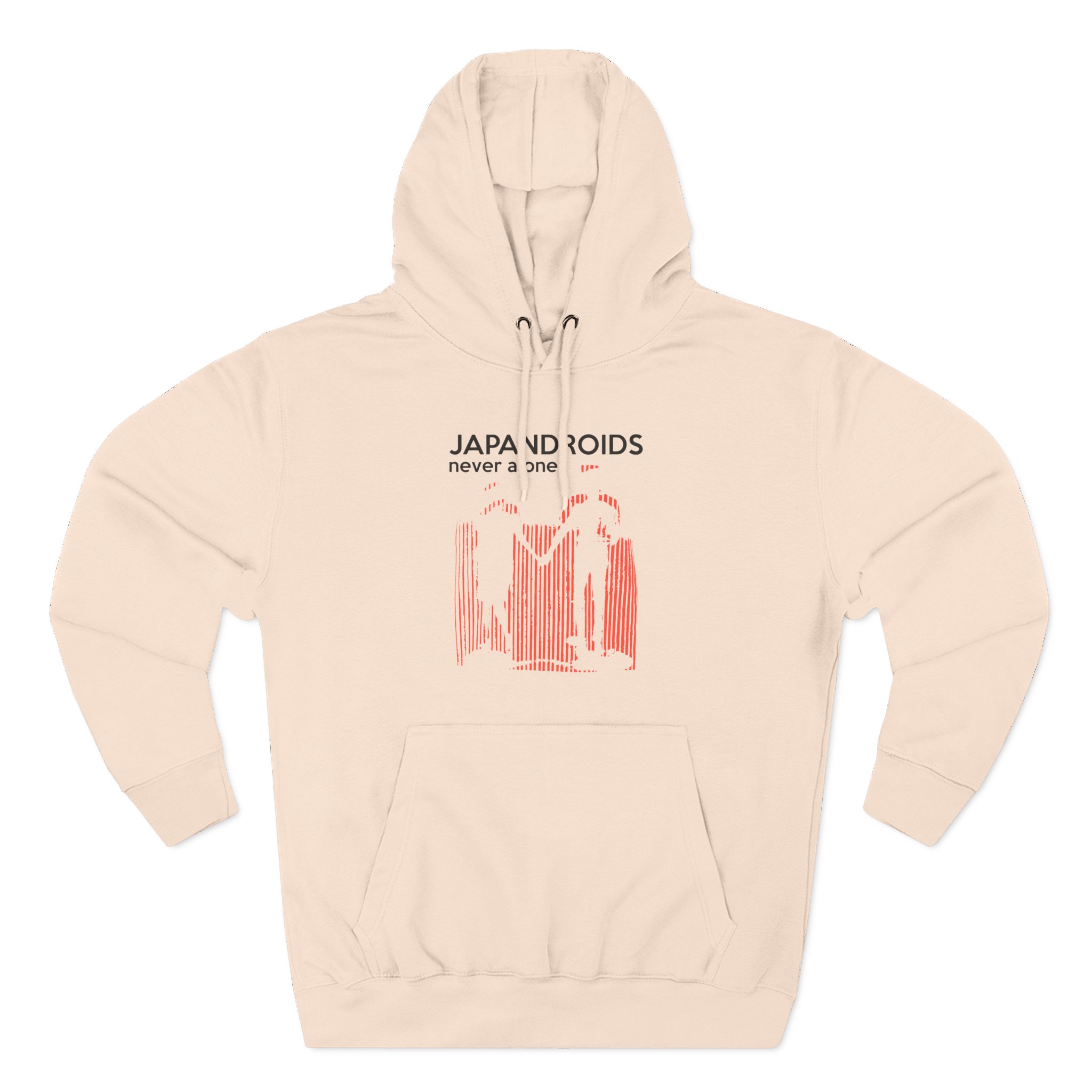 Japandroids Never Alone Three-Panel Fleece Hoodie