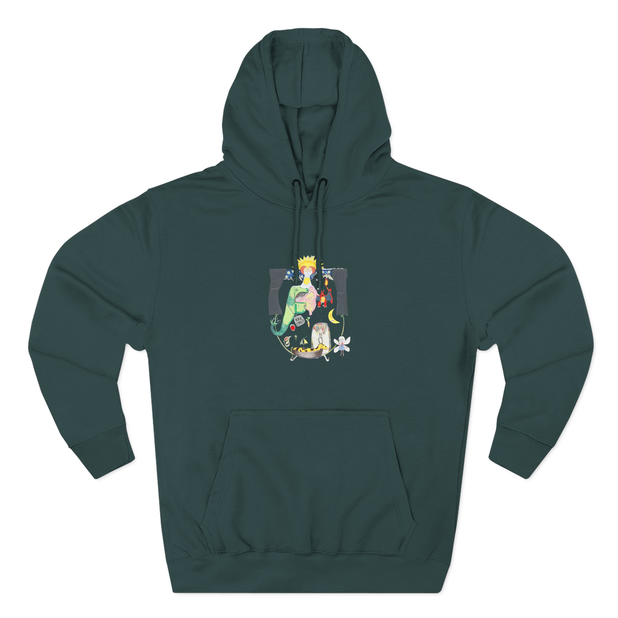 Adrianne Lenker the Goat Boat Three-panel Fleece Hoodie