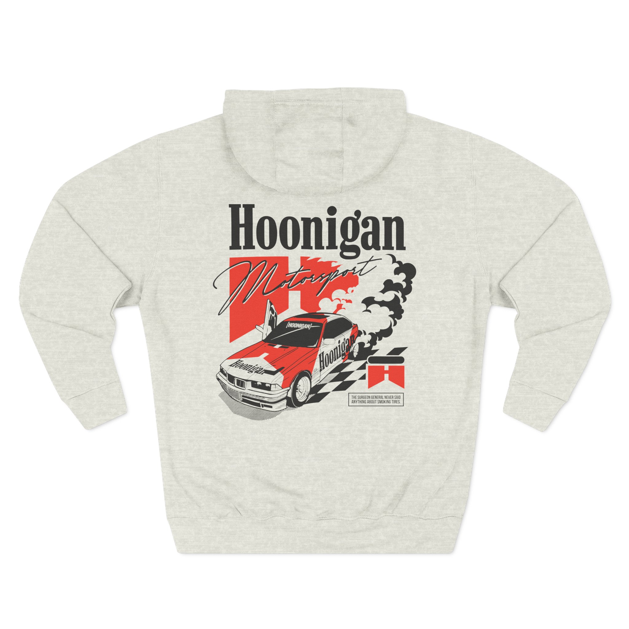 Ken Block Hoonigan Burnout Team Three-Panel Fleece Hoodie