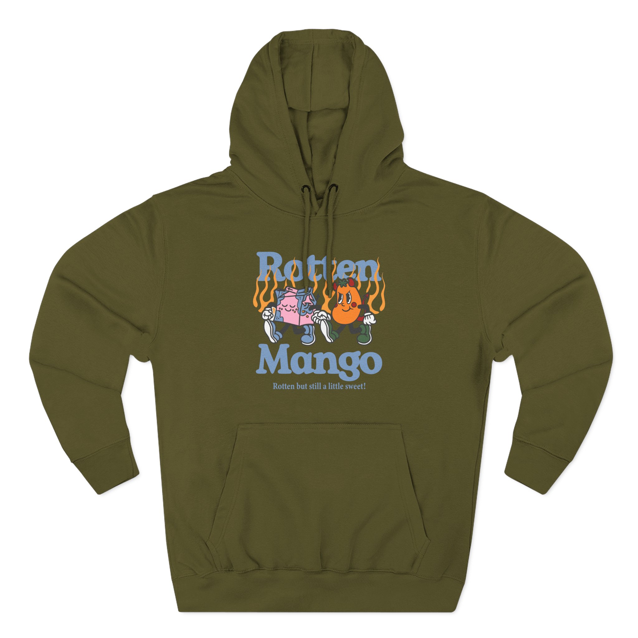 Stephanie Soo Rotten Mango Three-Panel Fleece Hoodie