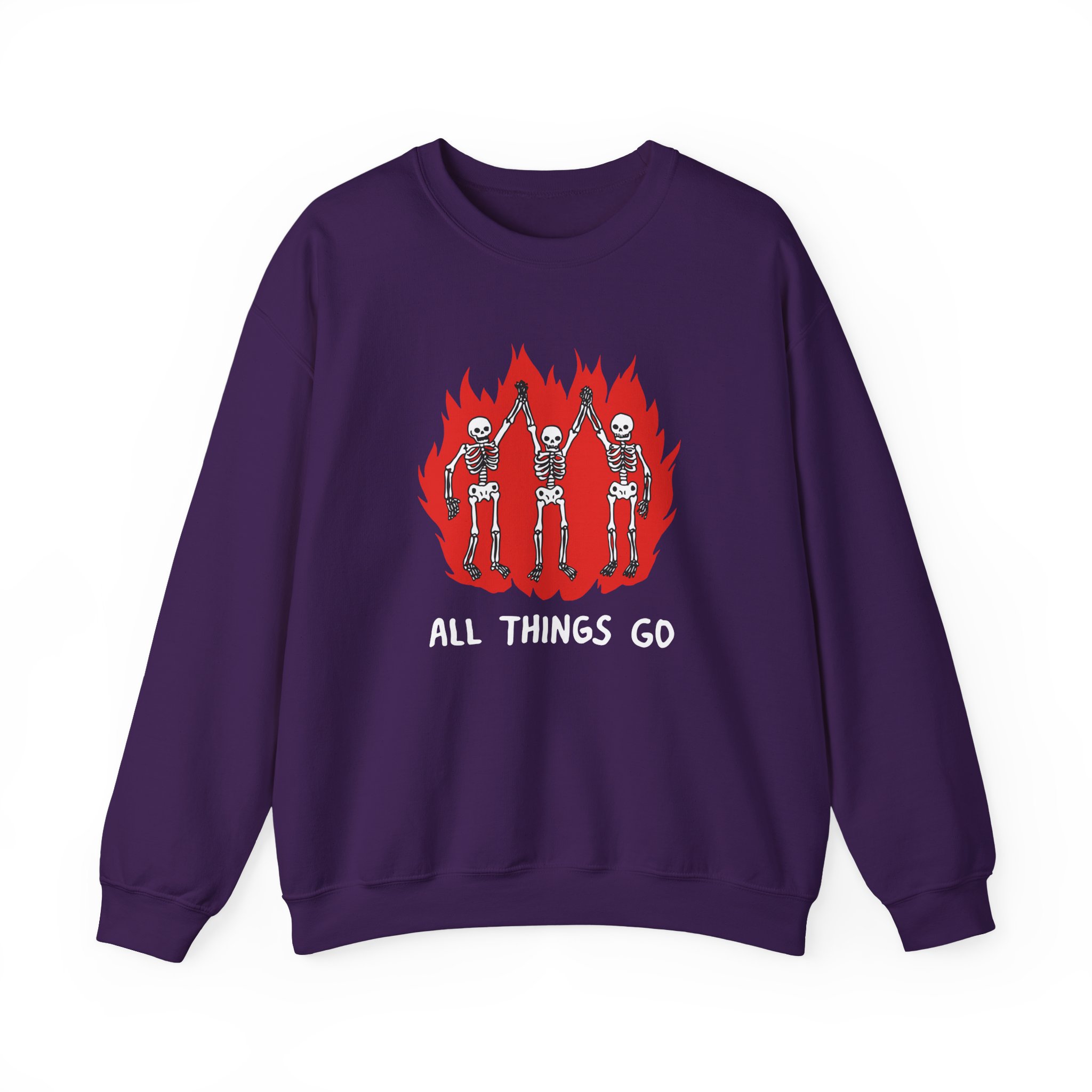 All Things Go Unisex Heavy Blendâ„¢ Crewneck Sweatshirt