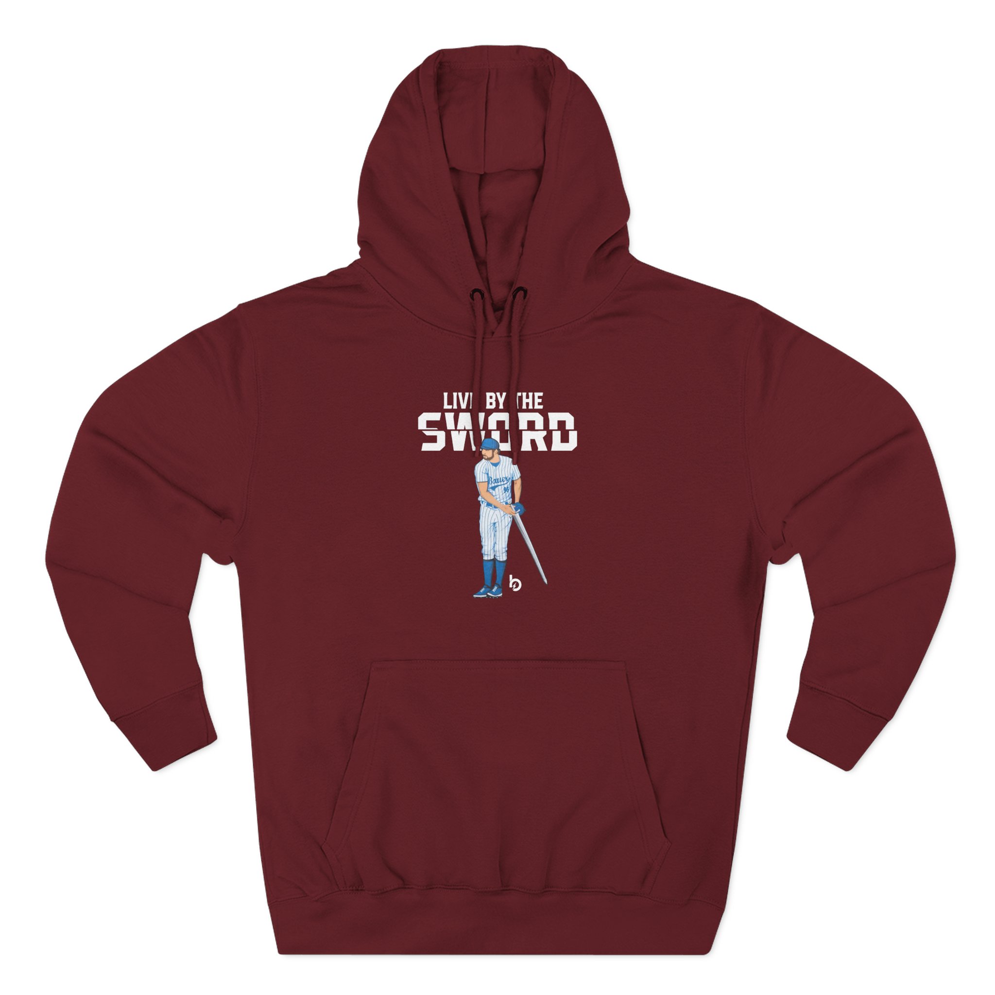 Trevor Bauer Live By The Sword Three-Panel Fleece Hoodie