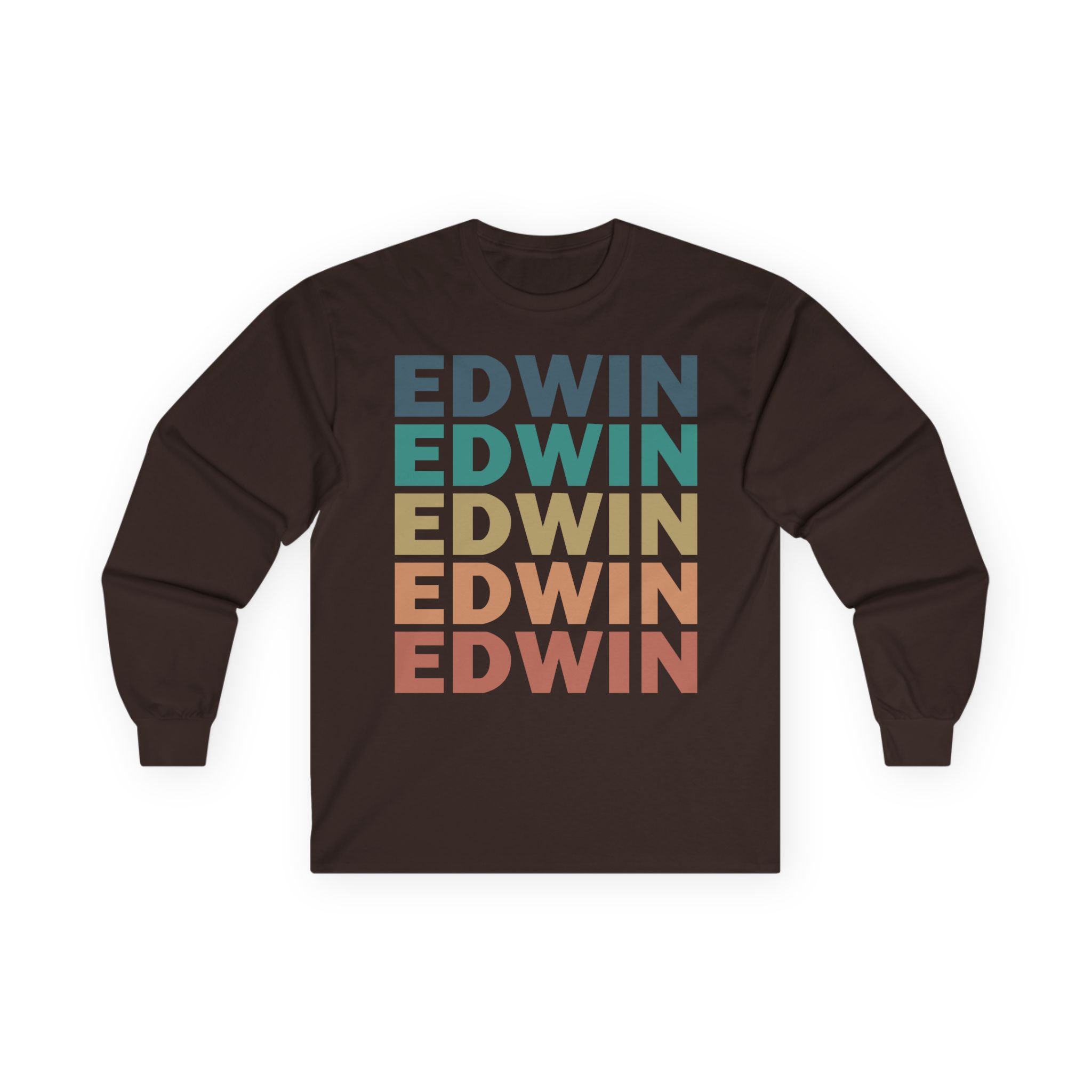 Edwin Rosen Retro Unisex Ultra Cotton Long Sleeve Tee