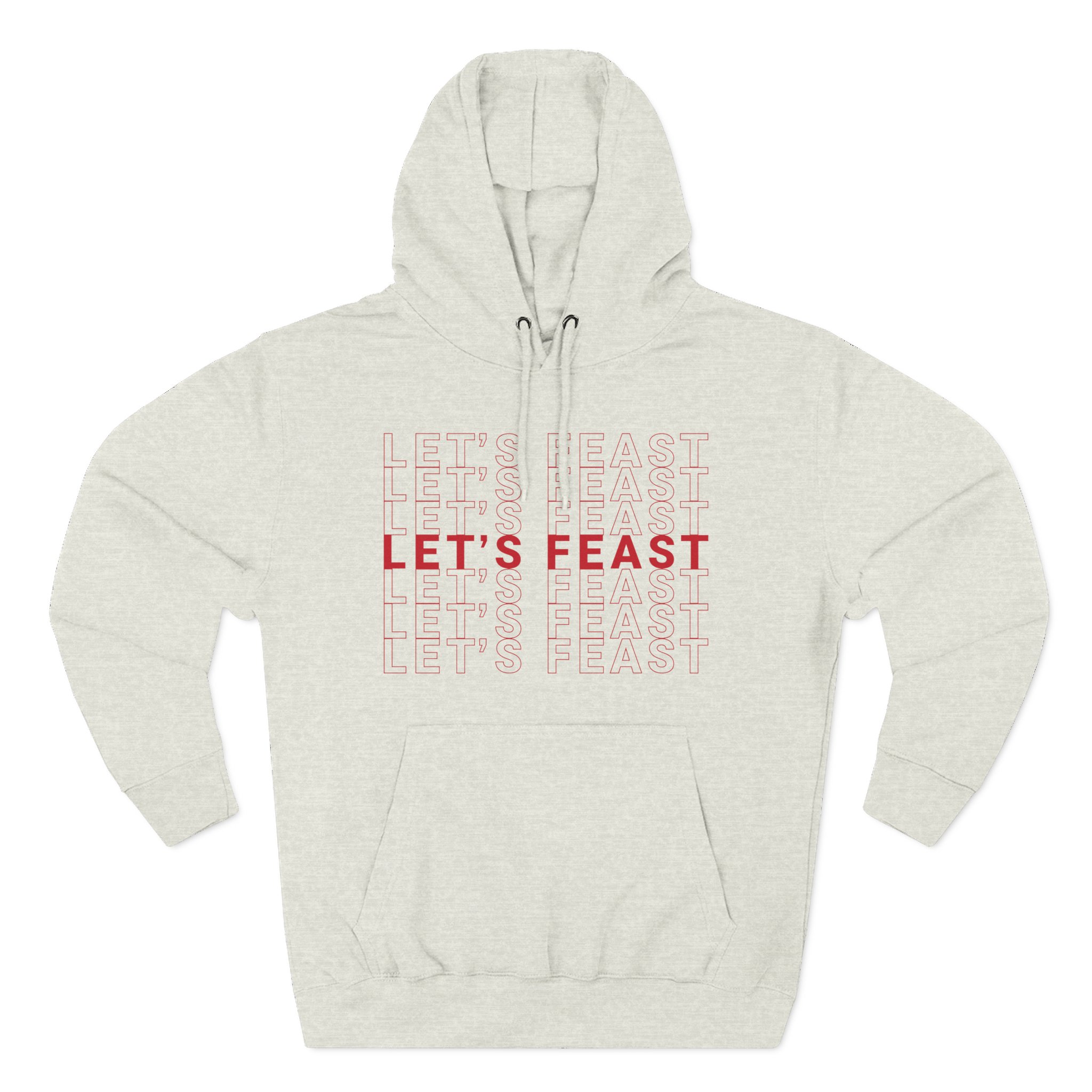 Elyse Myers Let’s Feast Three-Panel Fleece Hoodie