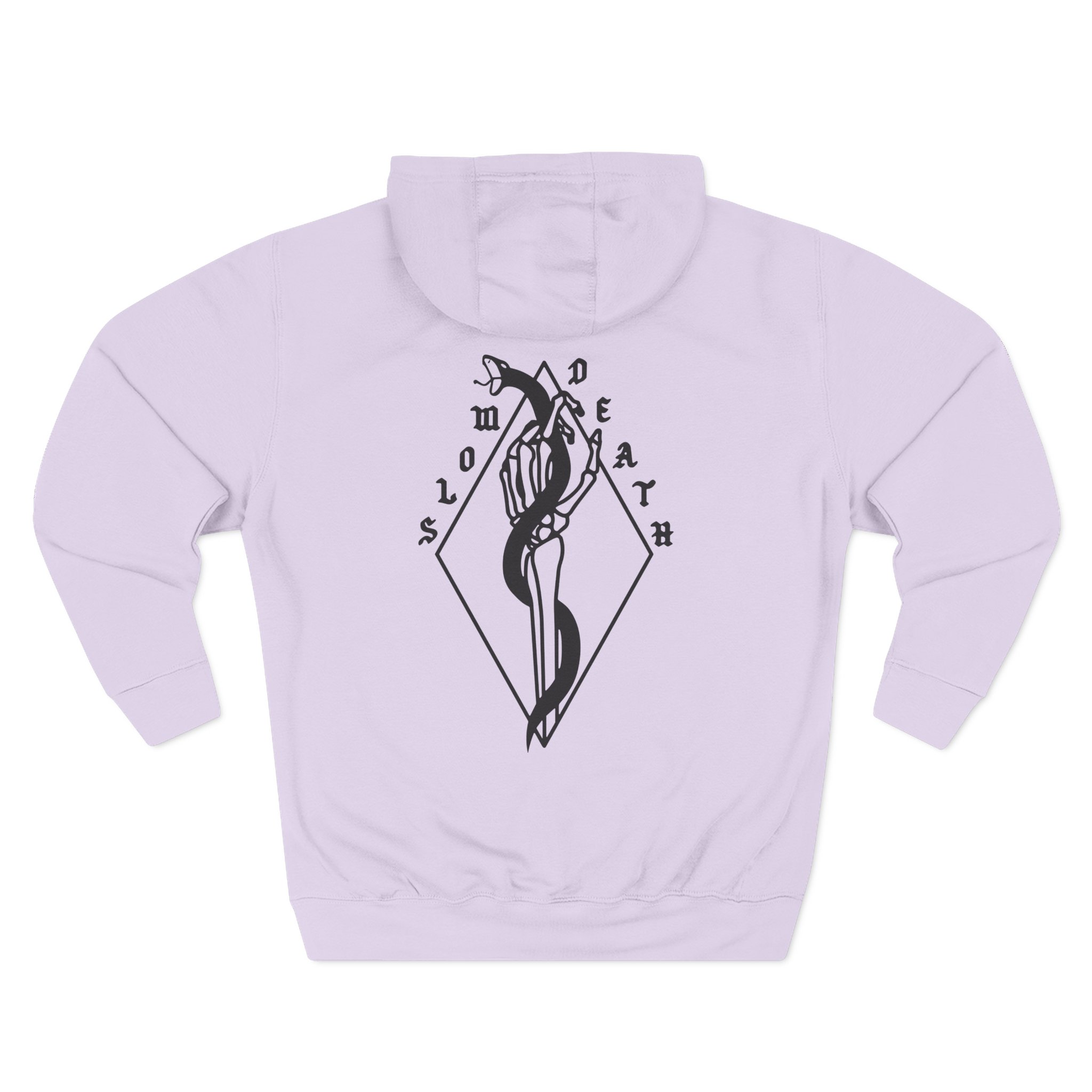 Trapped Under Ice Snake Death Three-Panel Fleece Hoodie