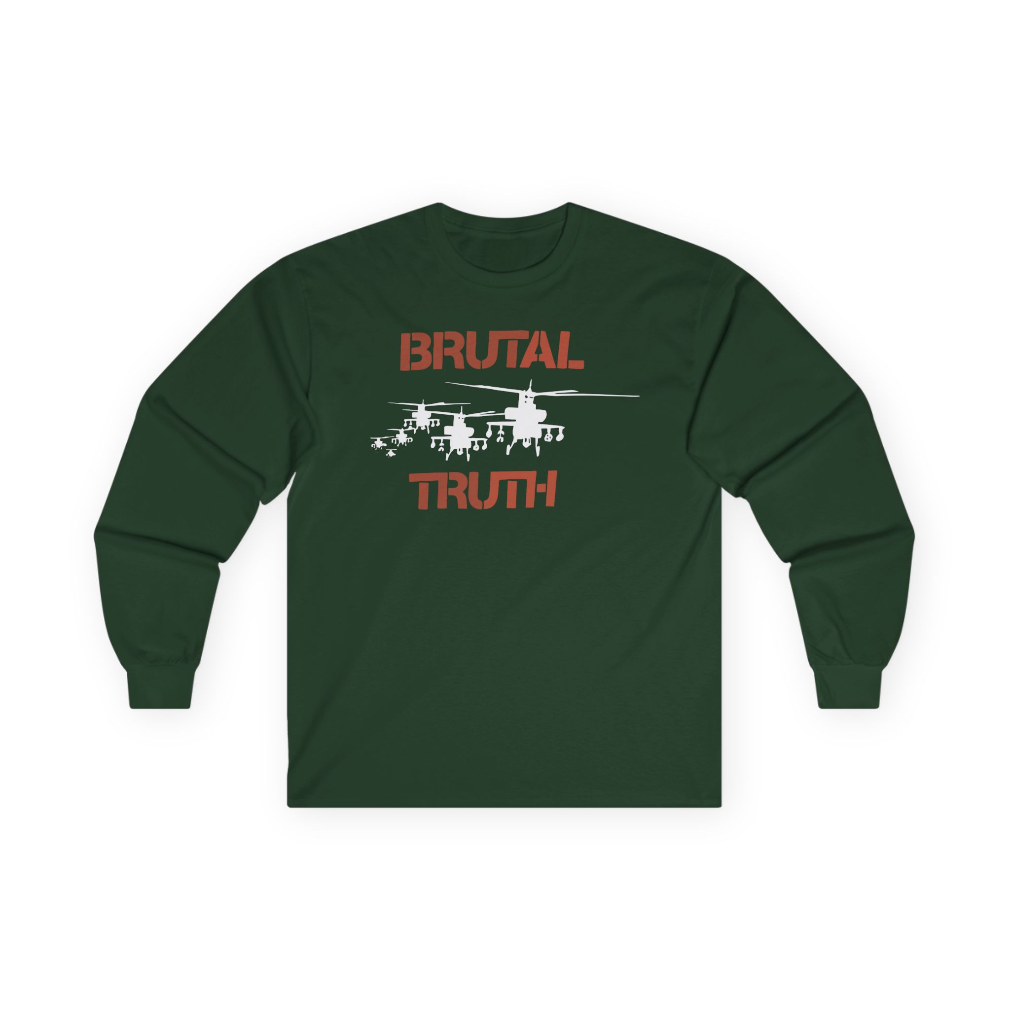 Brutal Truth American Grindcore Band Promo Unisex Ultra Cotton Long Sleeve Tee