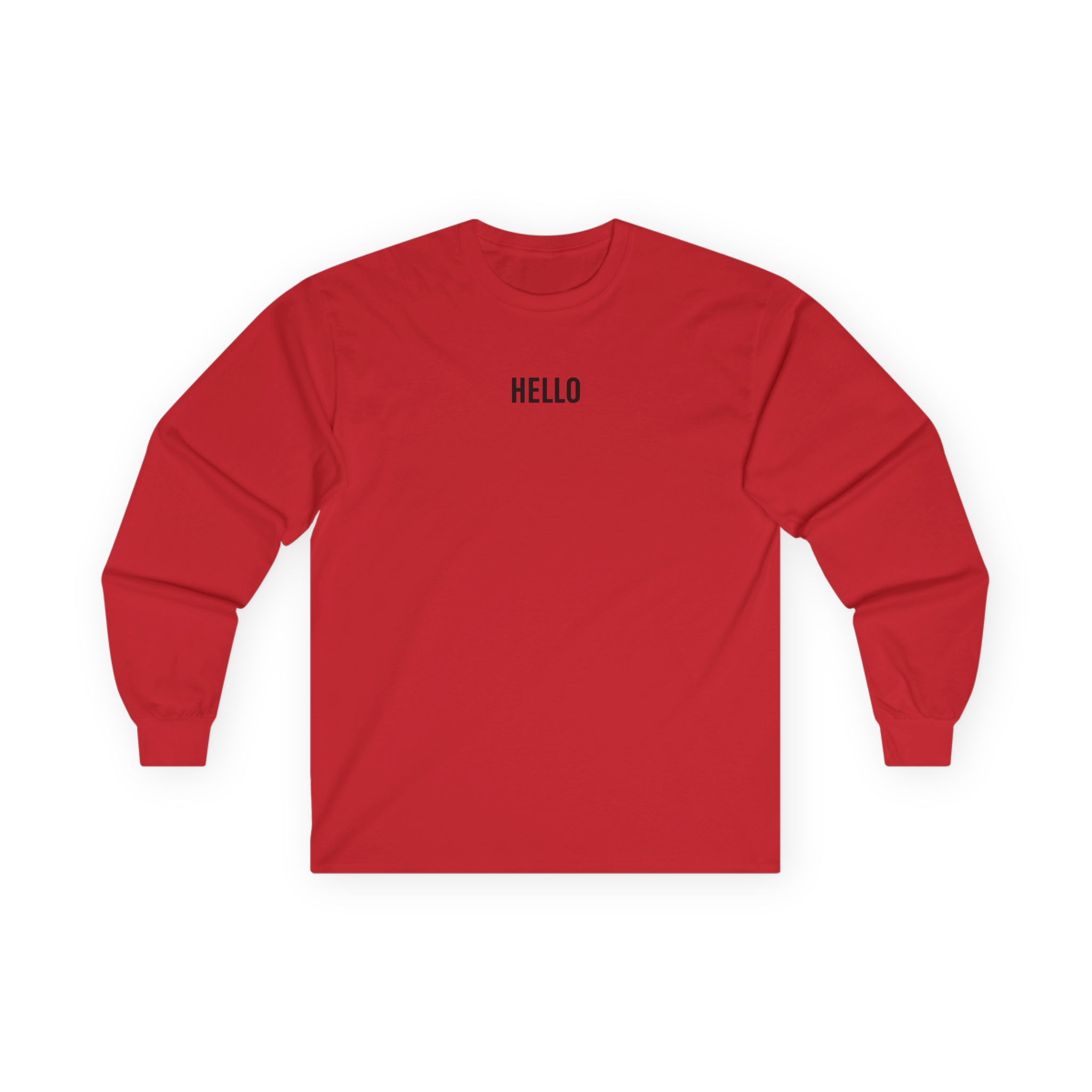 Adele Hallo Unisex Ultra Cotton Long Sleeve Tee