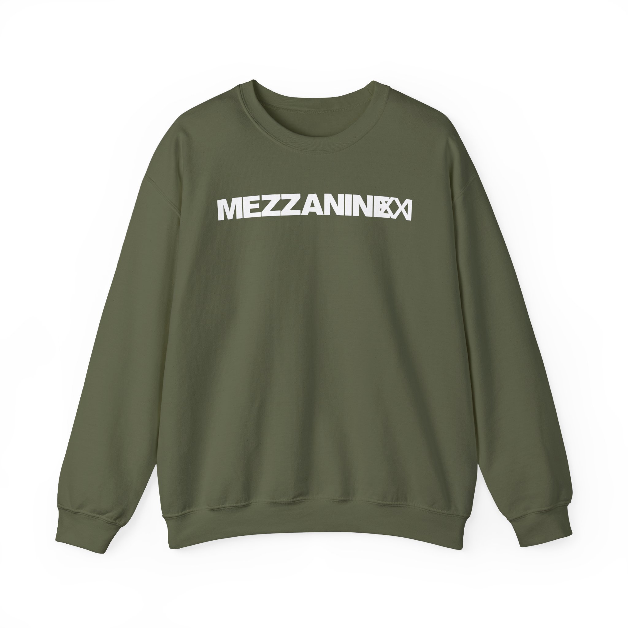 Massive Attack Mezzanine Unisex Heavy Blendâ„¢ Crewneck Sweatshirt