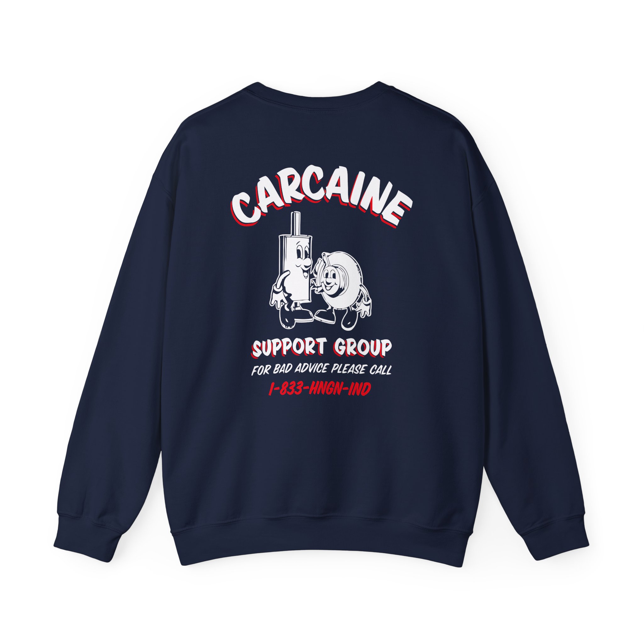 Ken Block Hoonigan Carcaine Support Group Unisex Heavy Blendâ„¢ Crewneck Sweatshirt