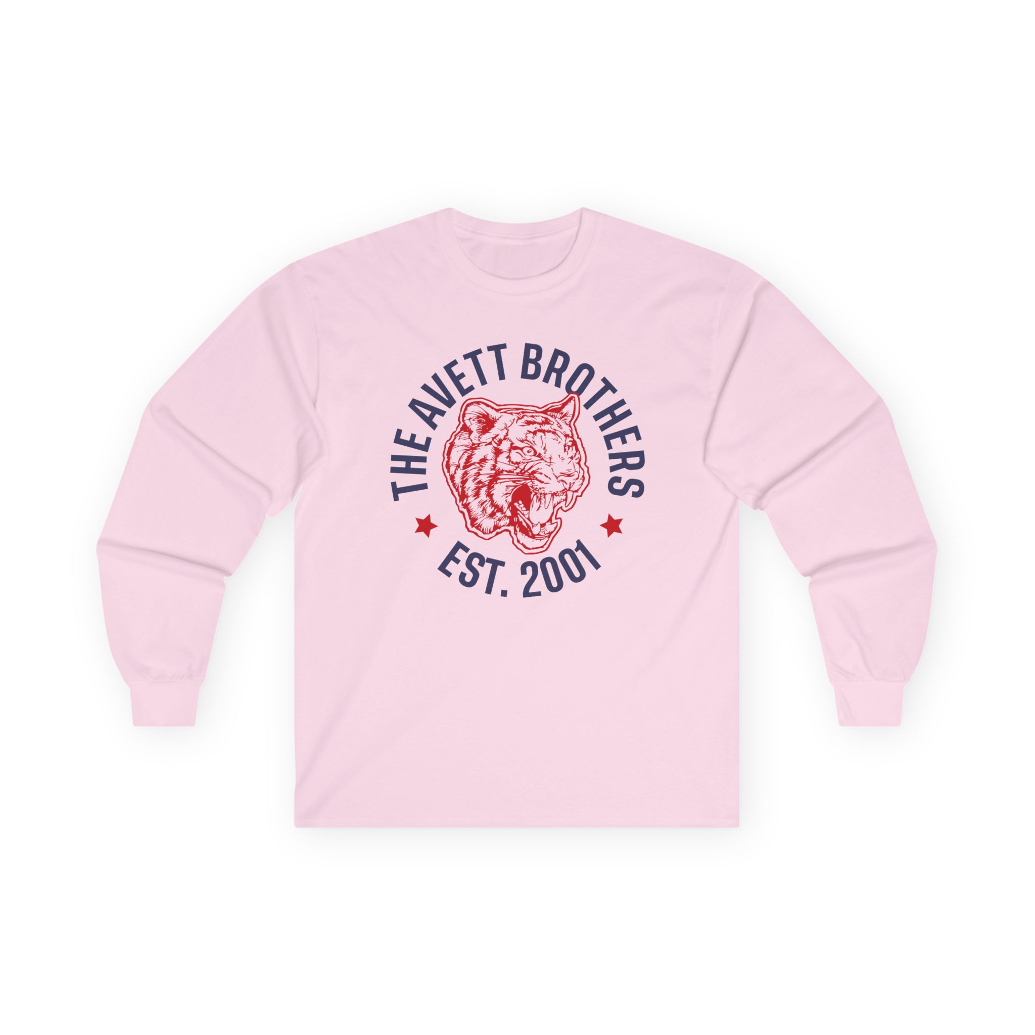 Avett Brothers Tiger Raglan Unisex Ultra Cotton Long Sleeve Tee