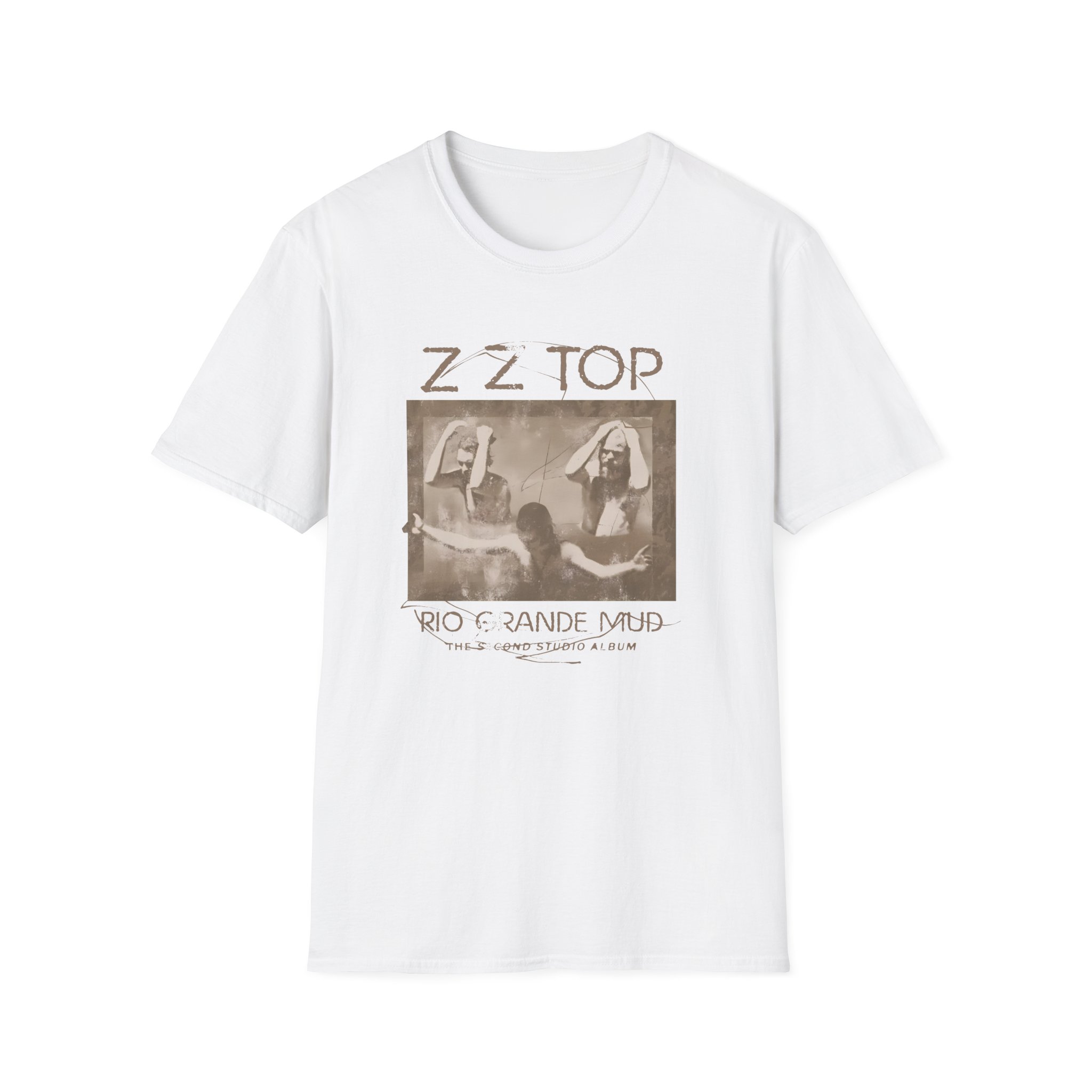 ZZ Top Rio Grande Mud Unisex Softstyle T-Shirt