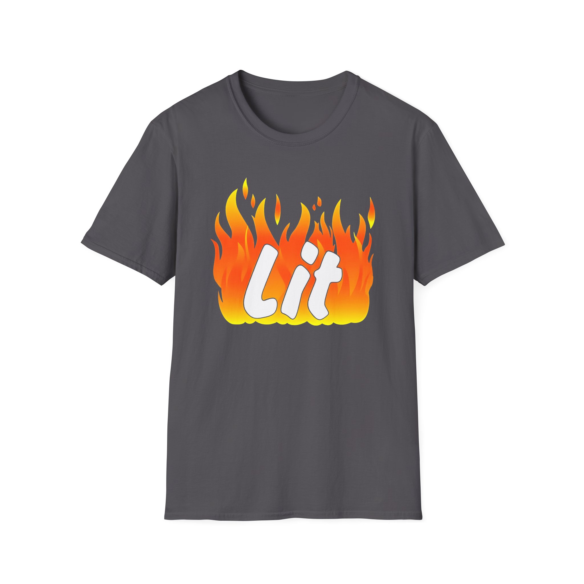 Dobre brothers Lit fire Unisex Softstyle T-Shirt